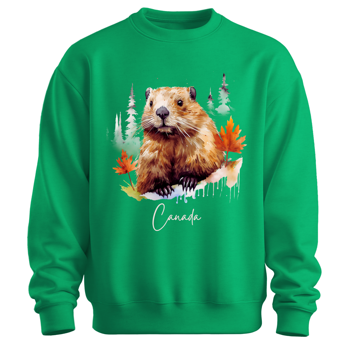 Hamster Explorer: Canada Adventure Unisex Sweatshirt