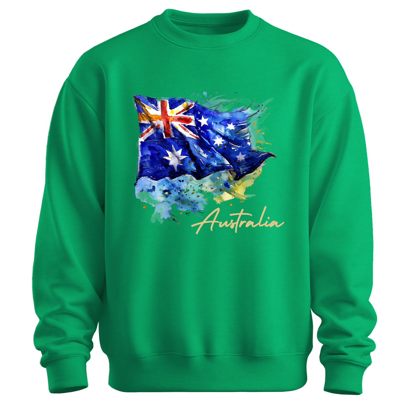 Aussie Pride Artistic Flag Sweatshirt