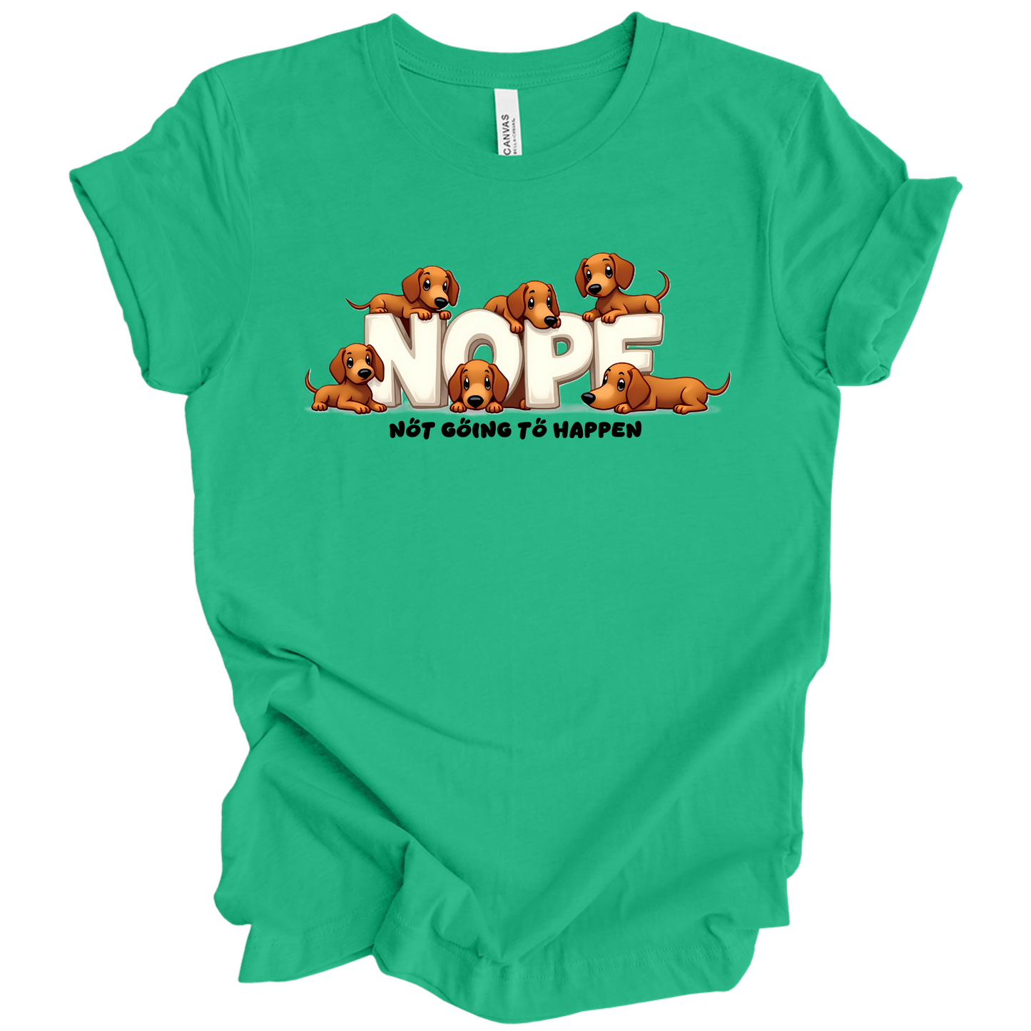 Dachshund NOPE Tee