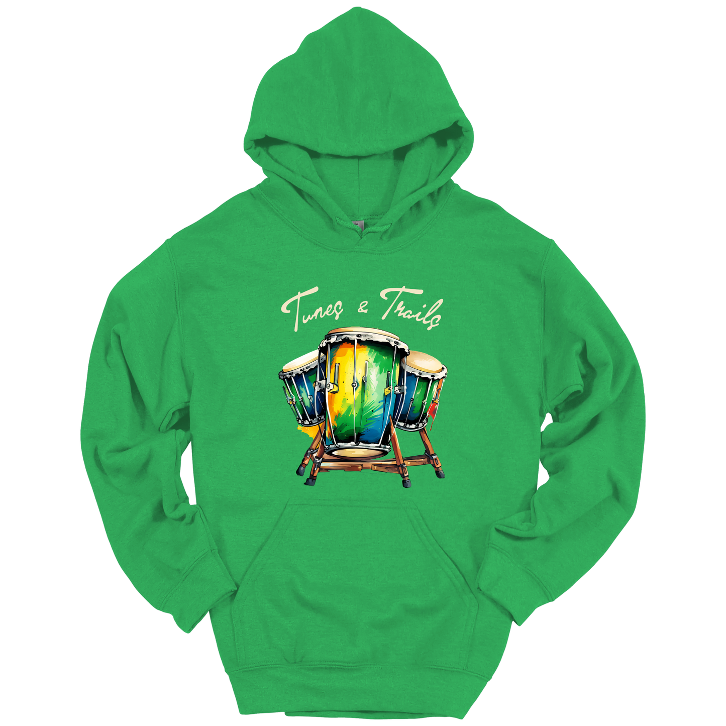Tunes & Trails – Rhythmic Journeys Hoodie