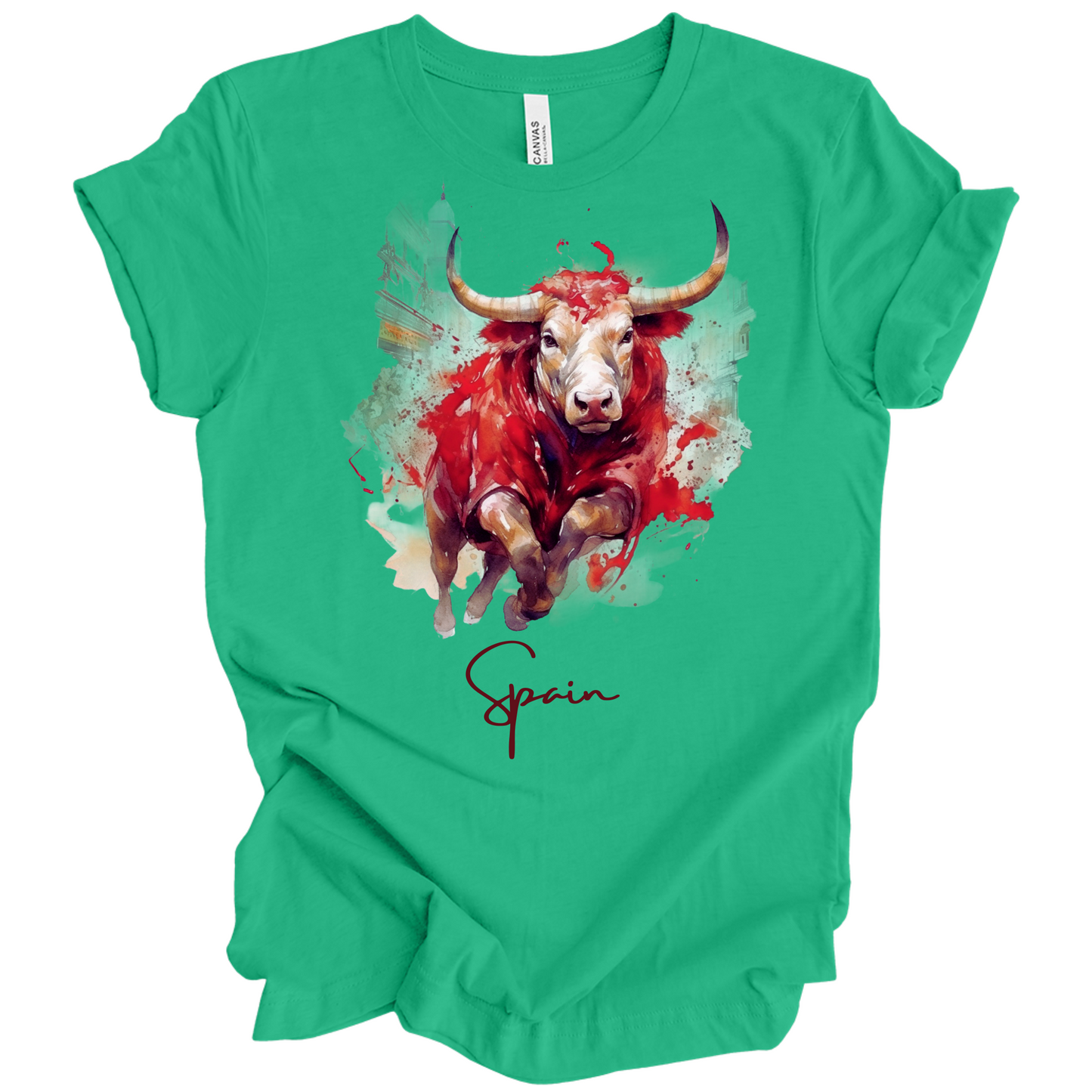 España Fierce: Bullfight Spirit Travel Tee