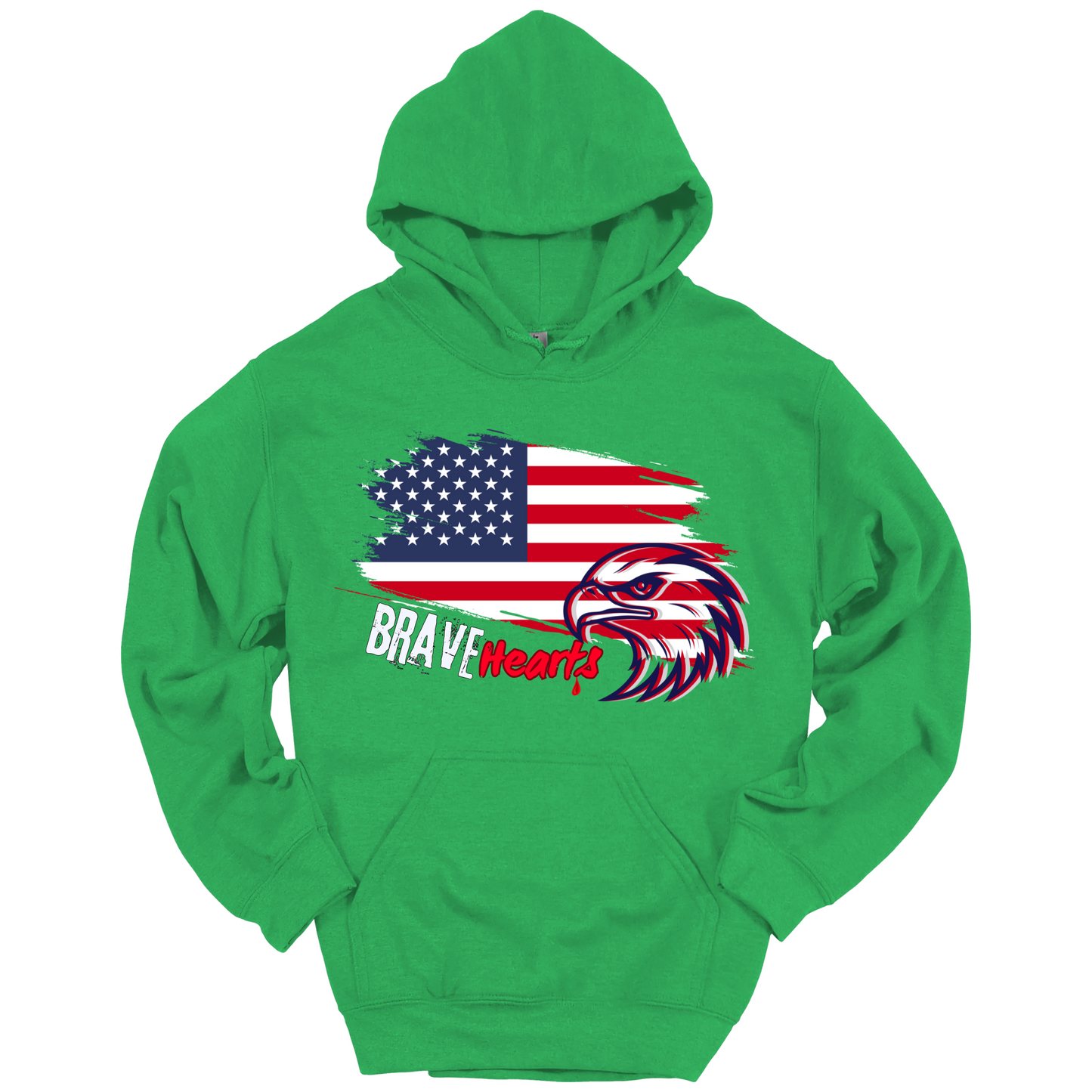Brave Hearts – Patriot Hawk Hoodie