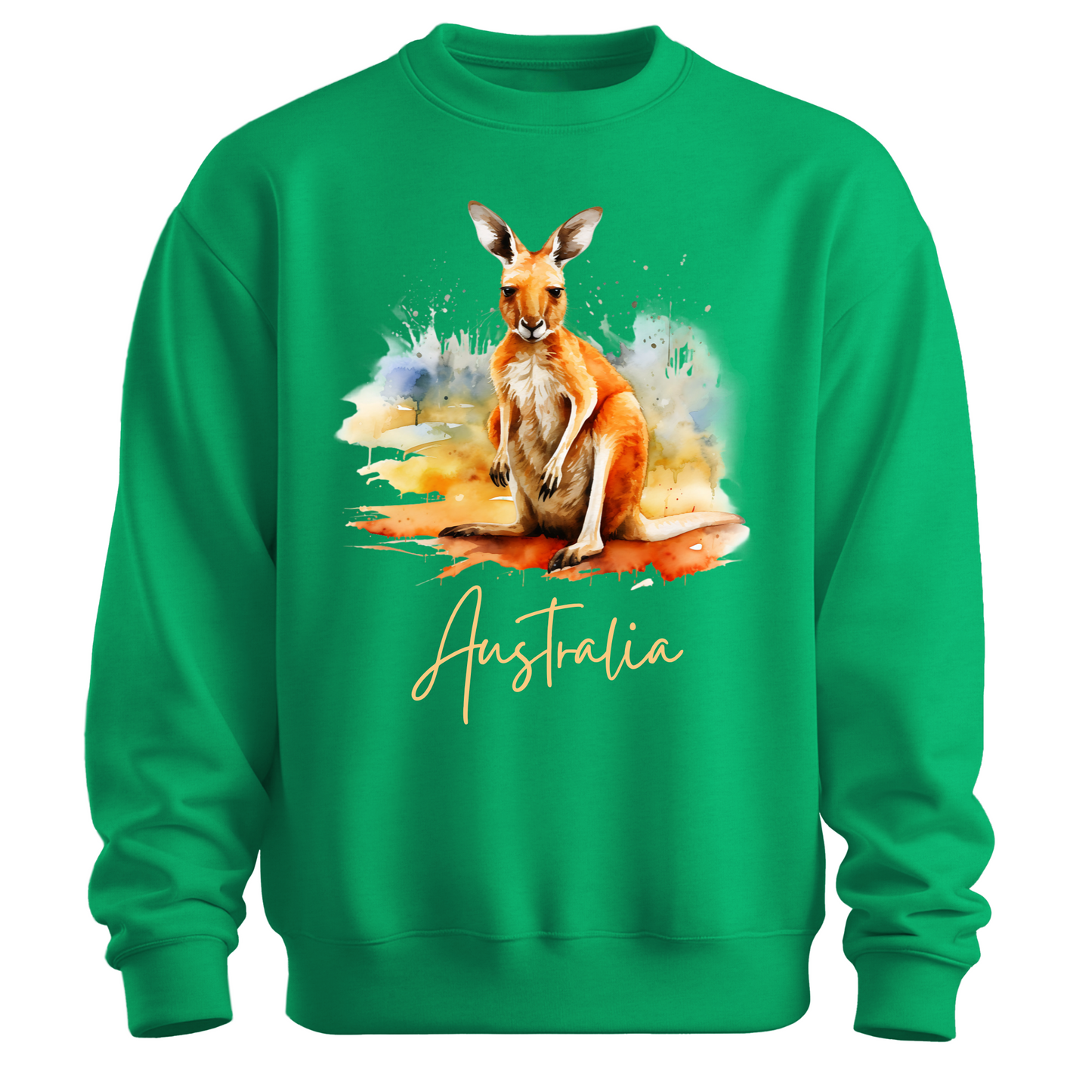 Aussie Hopper Kangaroo Travel Sweatshirt