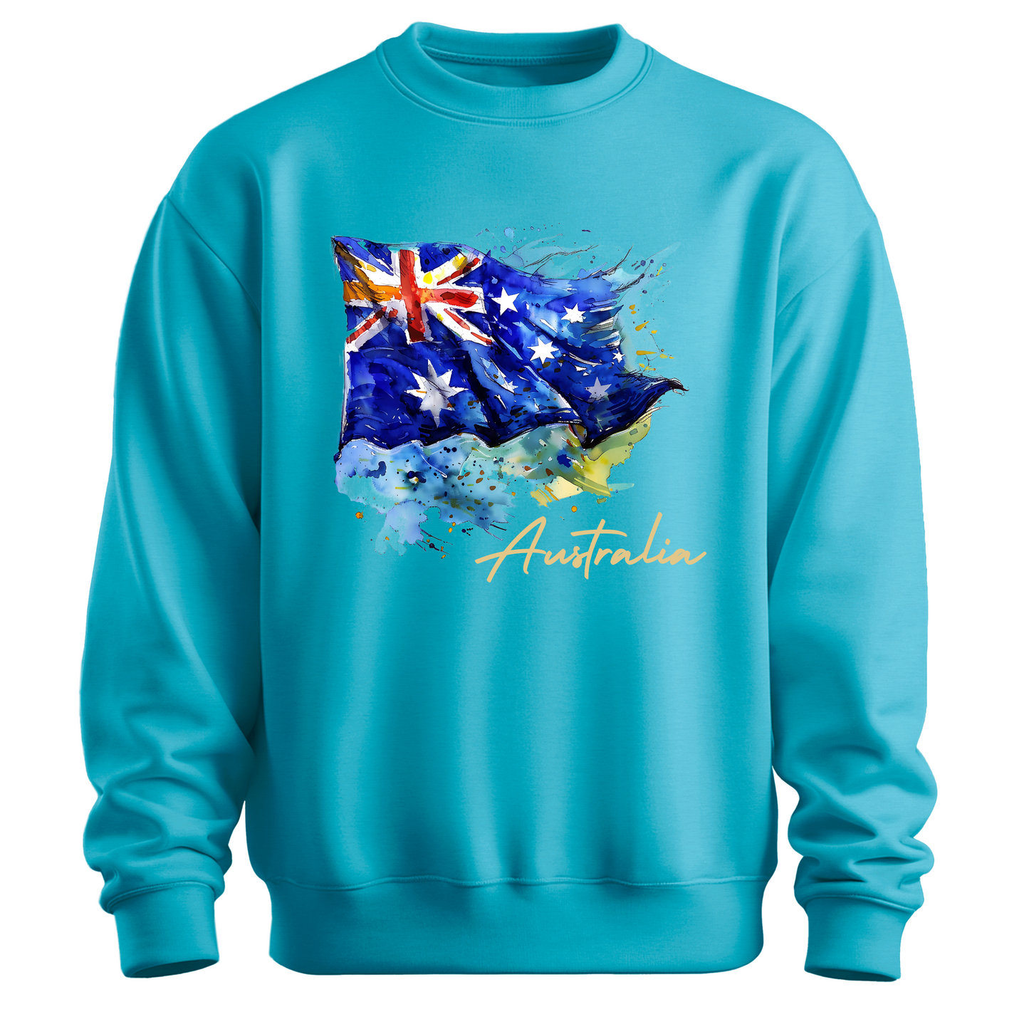 Aussie Pride Artistic Flag Sweatshirt