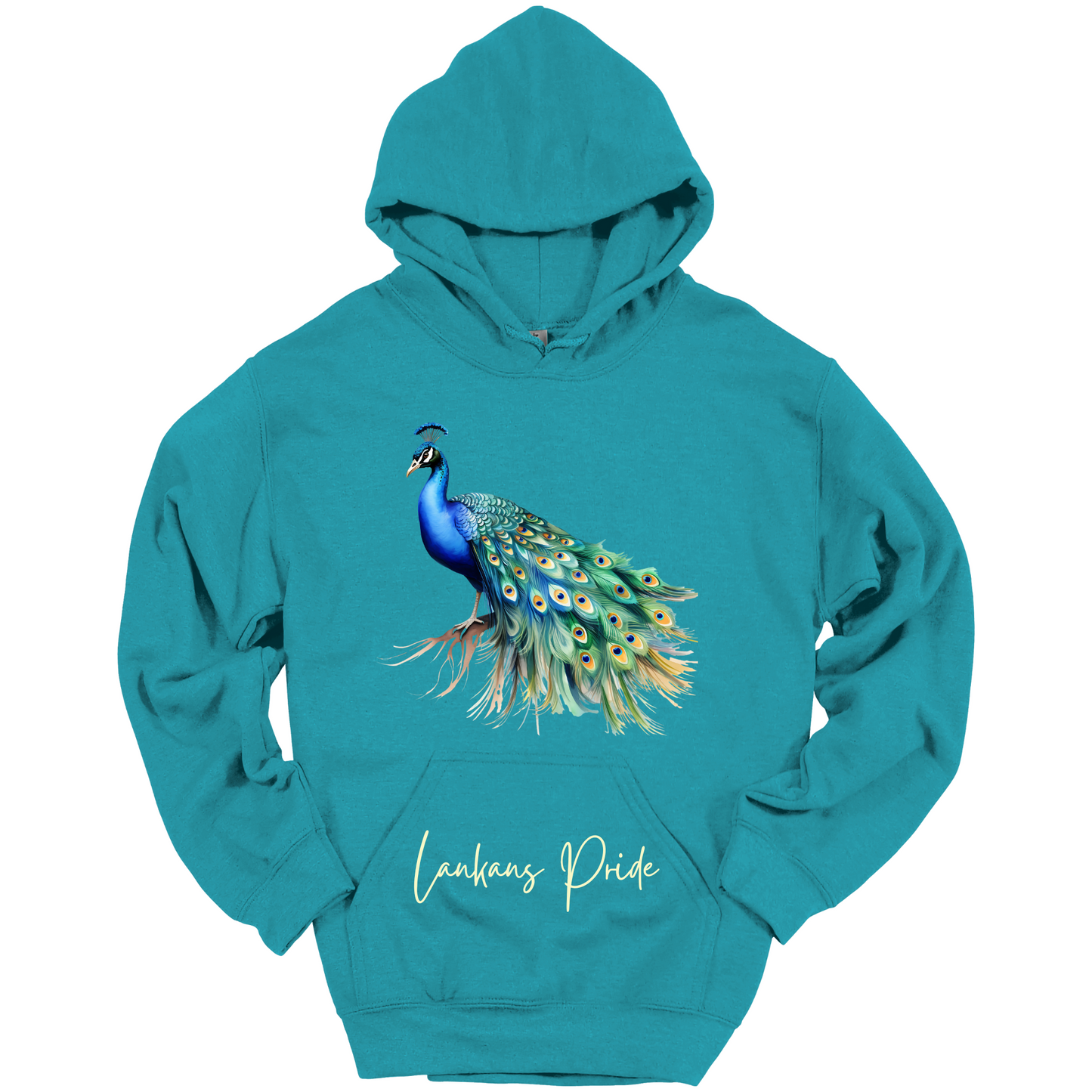 Majestic Peacock Sri Lanka Hoodie