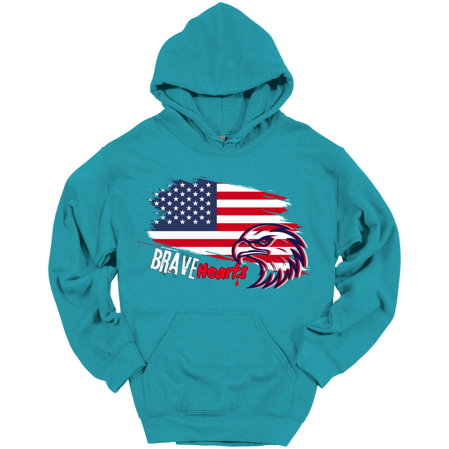 Brave Hearts – Patriot Hawk Hoodie