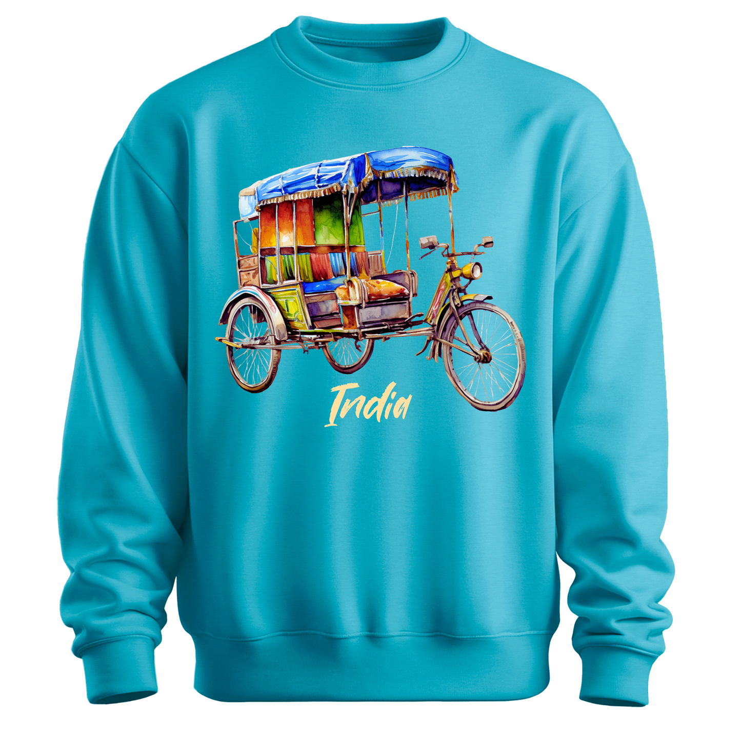 Rickshaw Rides: Explore India Sweatshirt