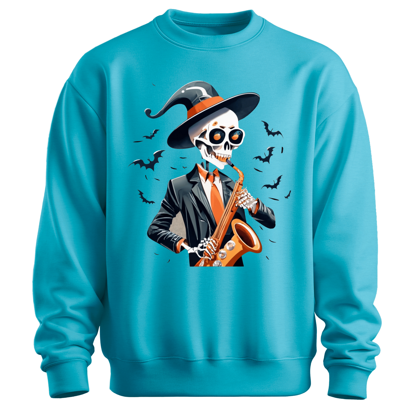 Spooky Jazz Music Halloween Sweatshirt
