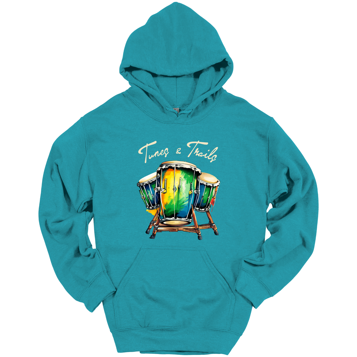 Tunes & Trails – Rhythmic Journeys Hoodie