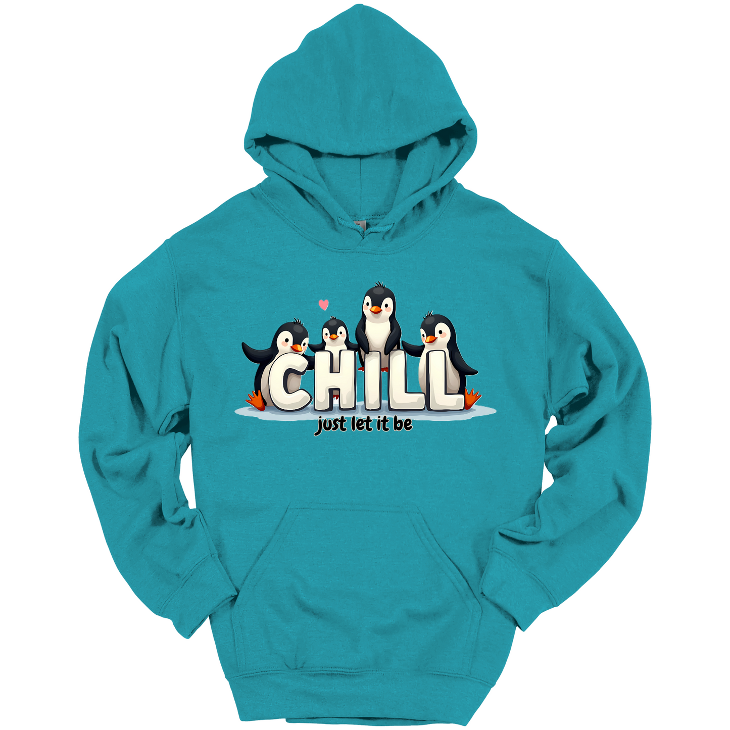 Chill Vibes Only – Penguin Edition Hoodie