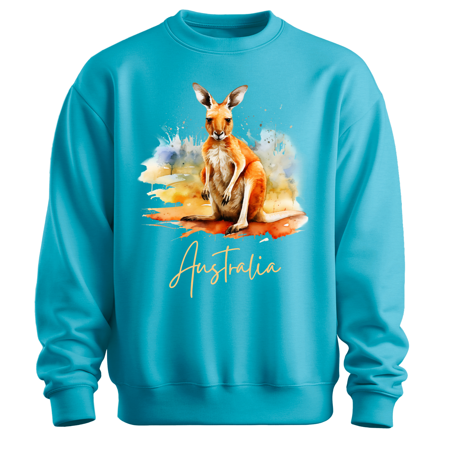 Aussie Hopper Kangaroo Travel Sweatshirt