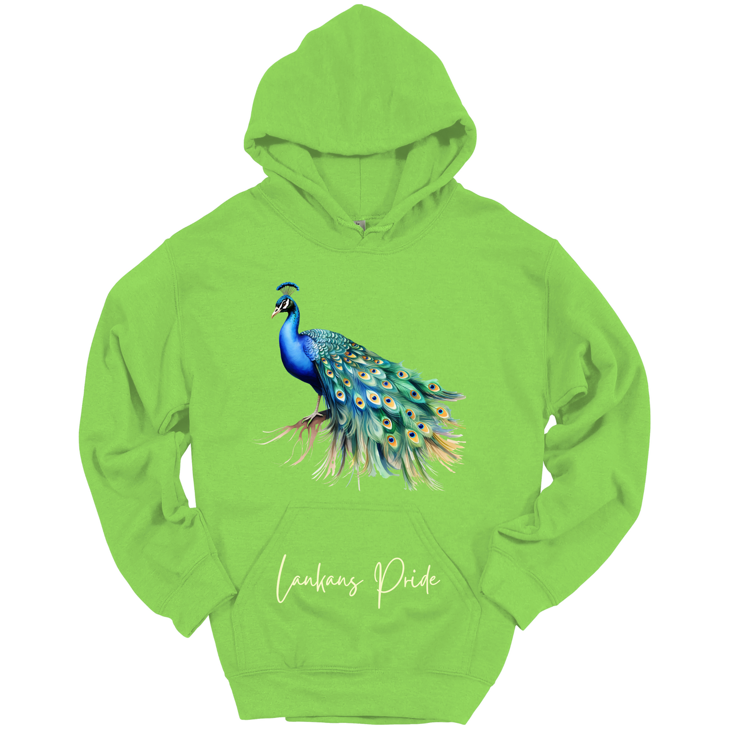 Majestic Peacock Sri Lanka Hoodie