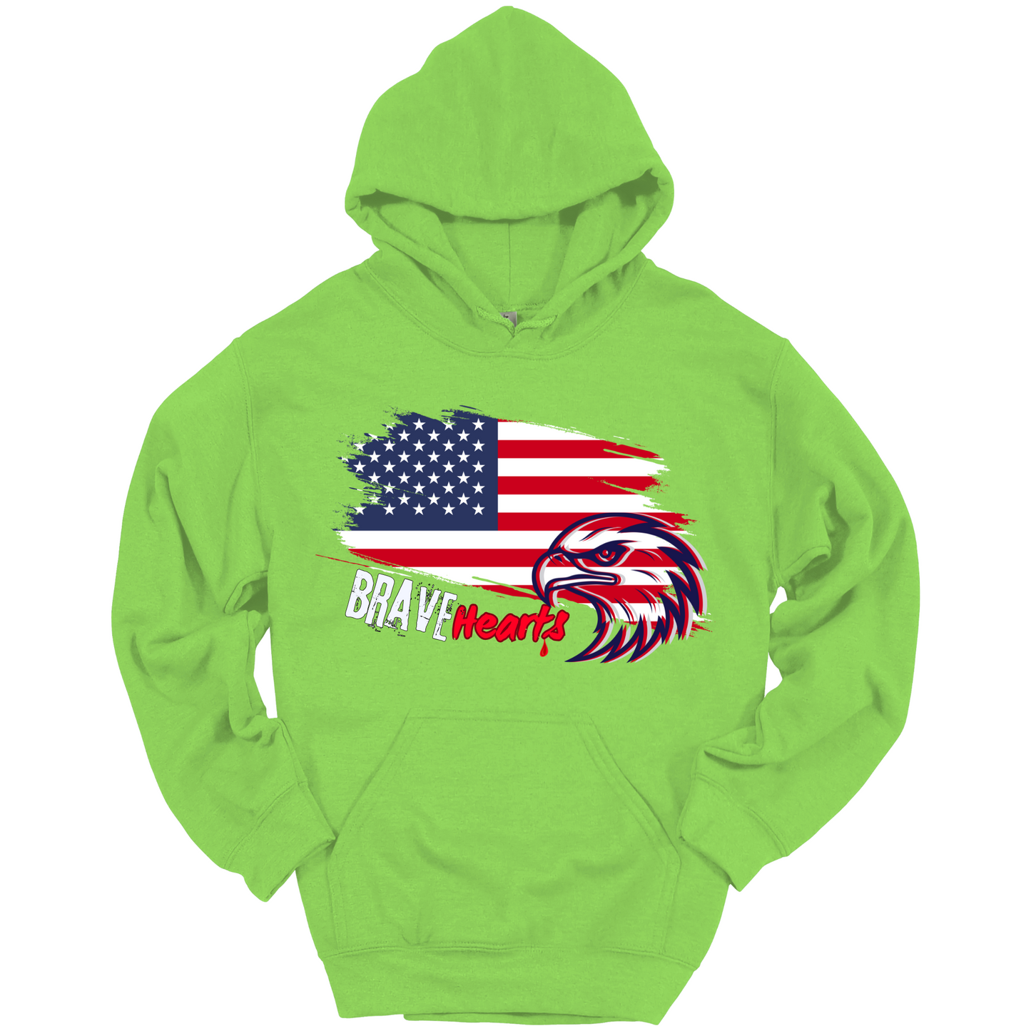 Brave Hearts – Patriot Hawk Hoodie