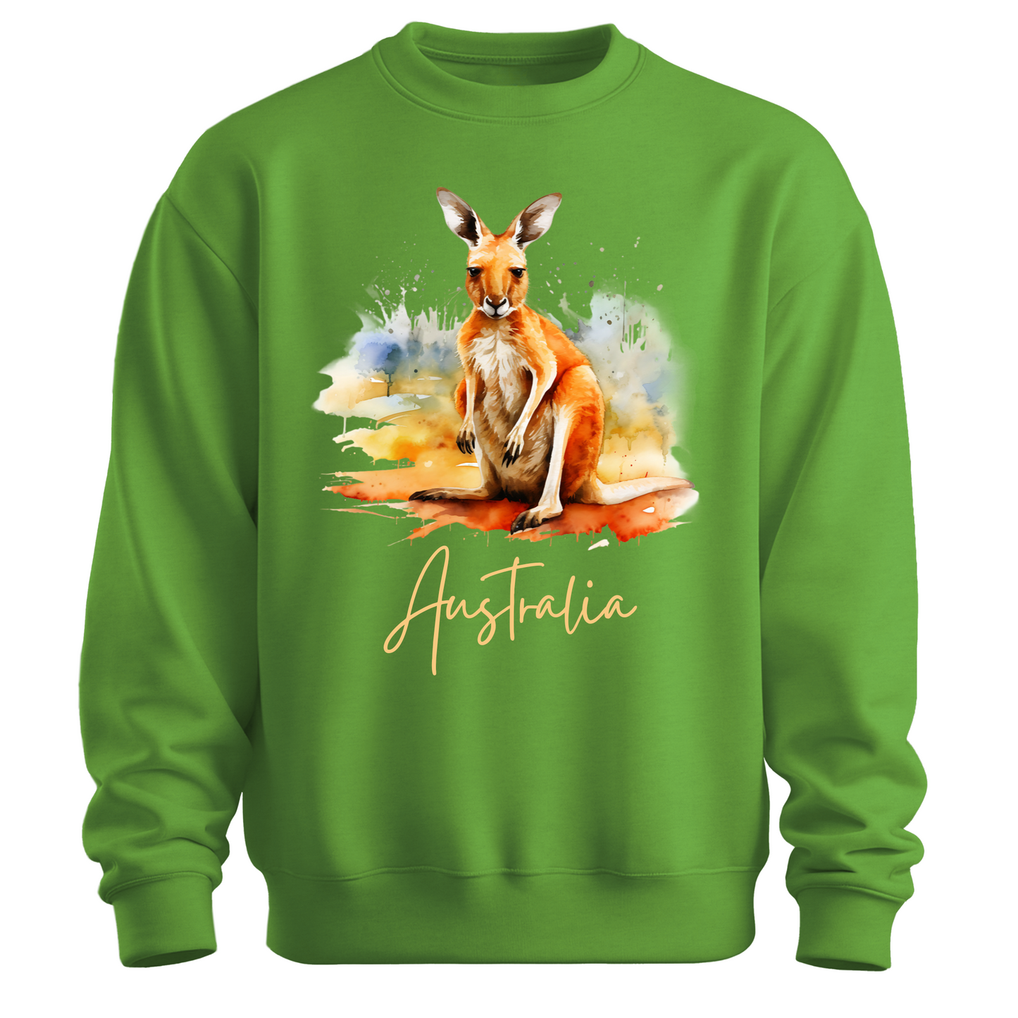 Aussie Hopper Kangaroo Travel Sweatshirt