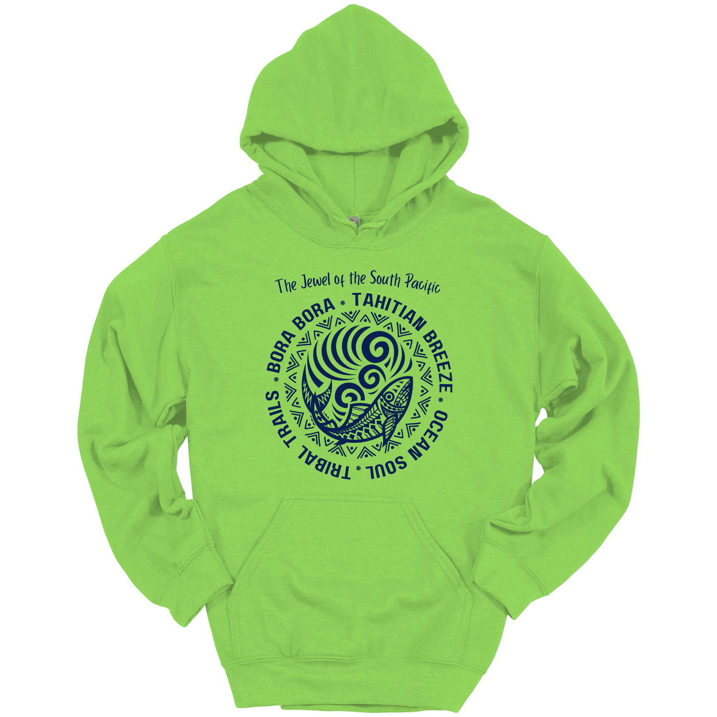 Island Spirit – Polynesian Tribal Hoodie