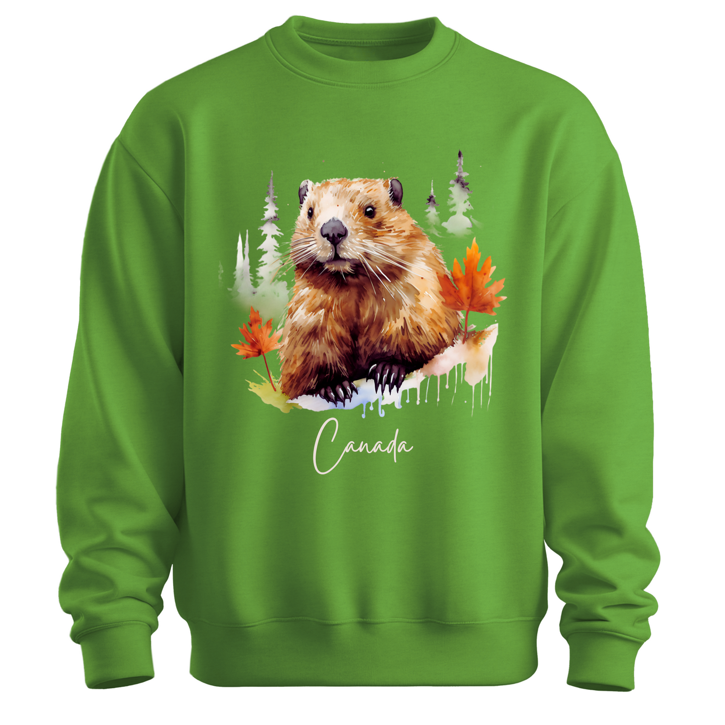 Hamster Explorer: Canada Adventure Unisex Sweatshirt