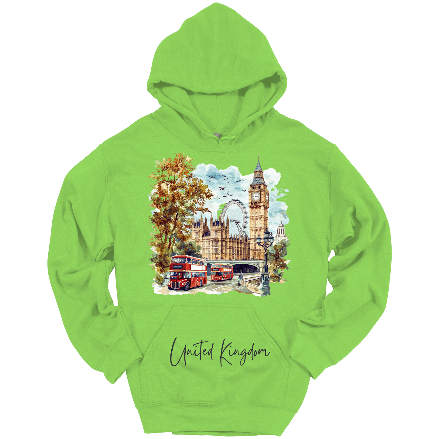 London Landmarks Explorer Hoodie