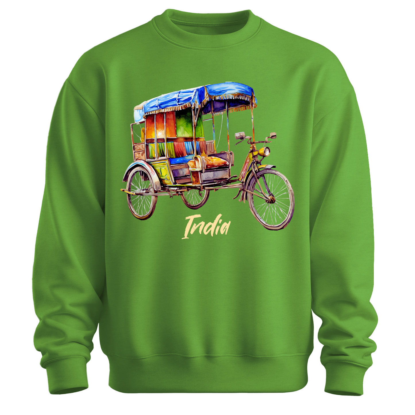 Rickshaw Rides: Explore India Sweatshirt
