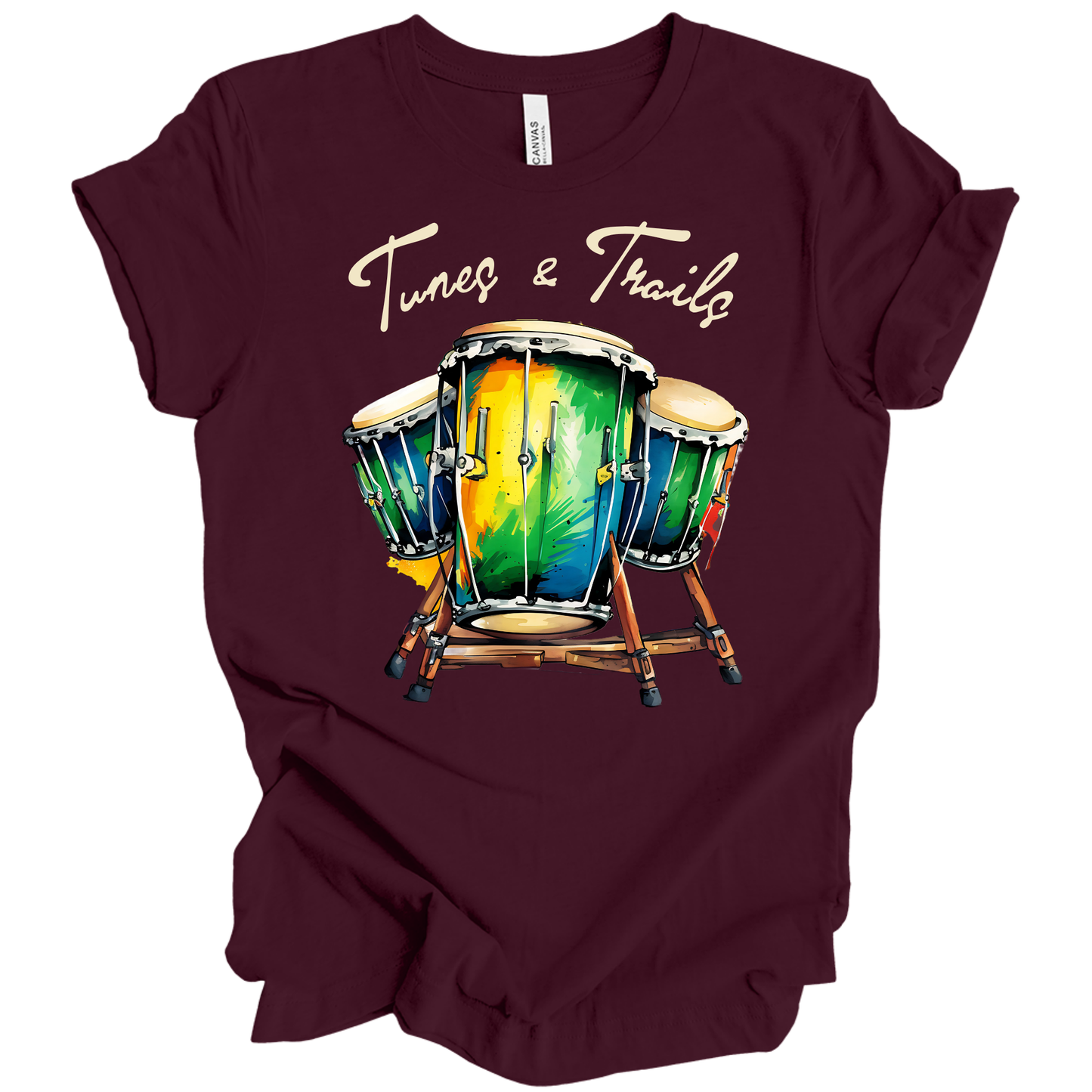 Tunes & Trails – Rhythmic Journeys Tee