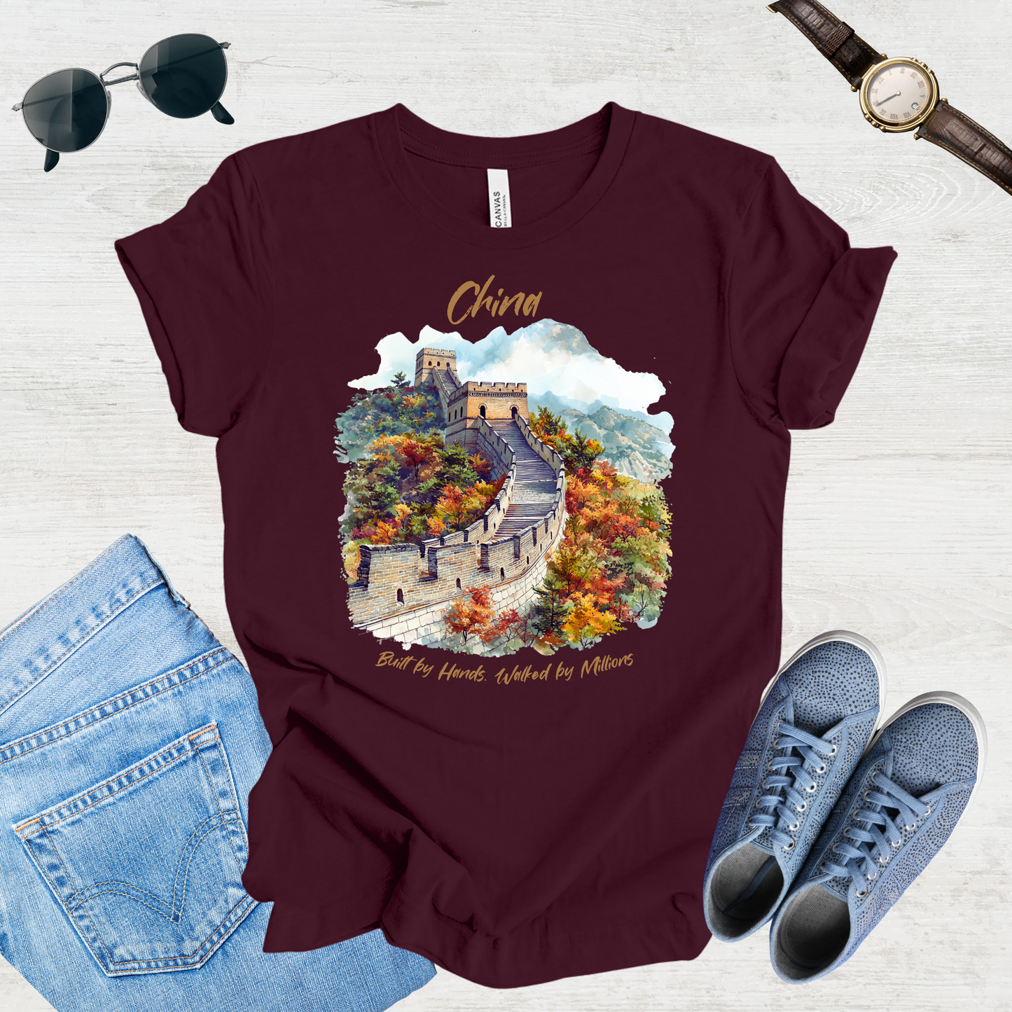 Wonders of China – Great Wall Explorer Tee