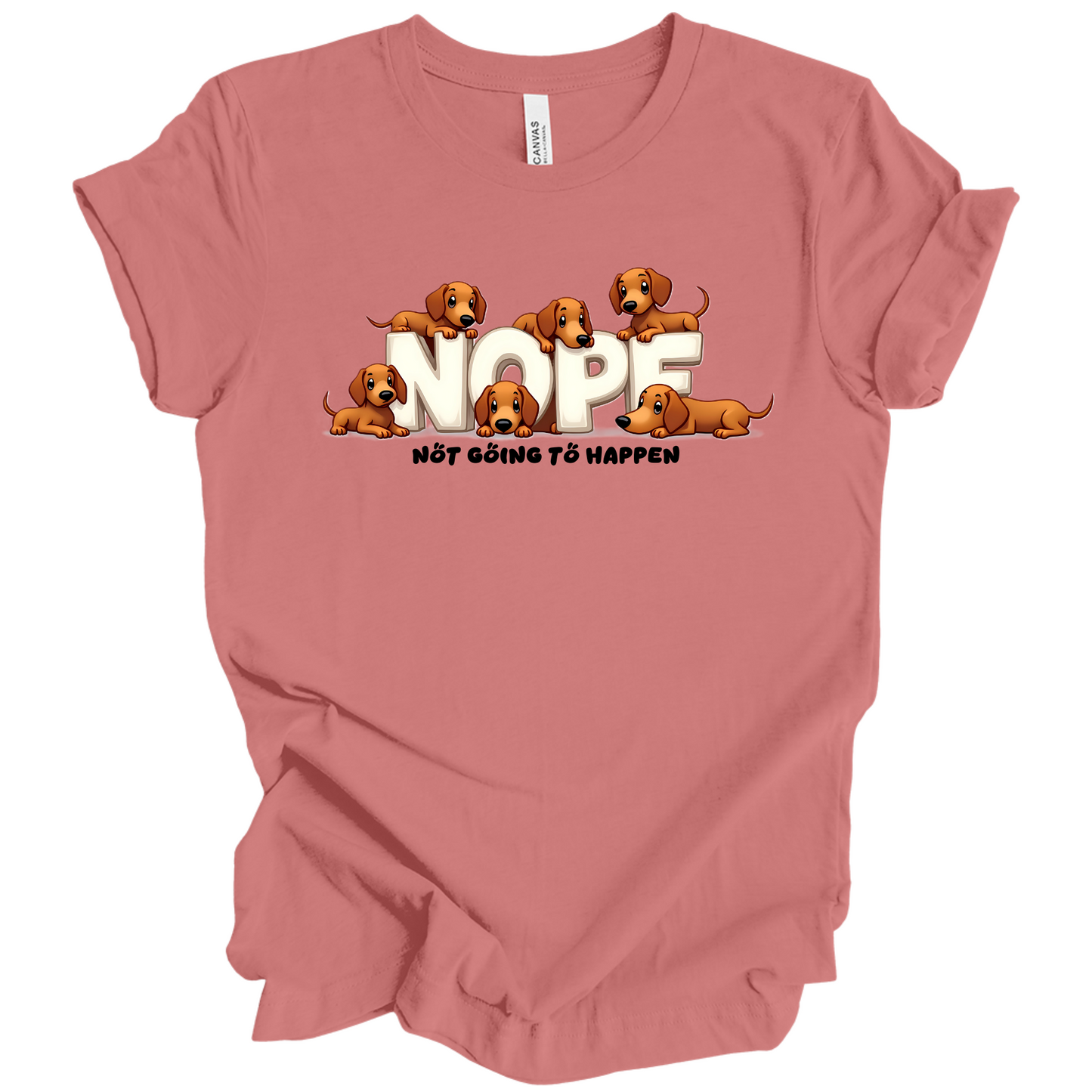 Dachshund NOPE Tee
