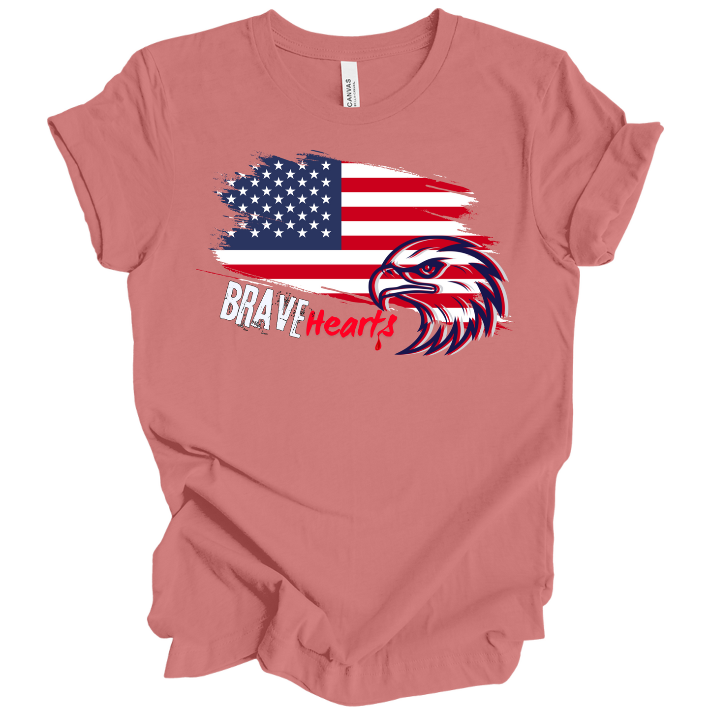 Brave Hearts – Patriot Hawk Tee