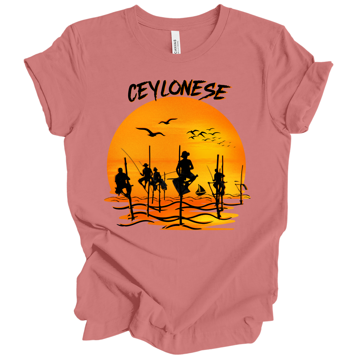 Ceylonese Dawn – Heritage Fishermen Tee