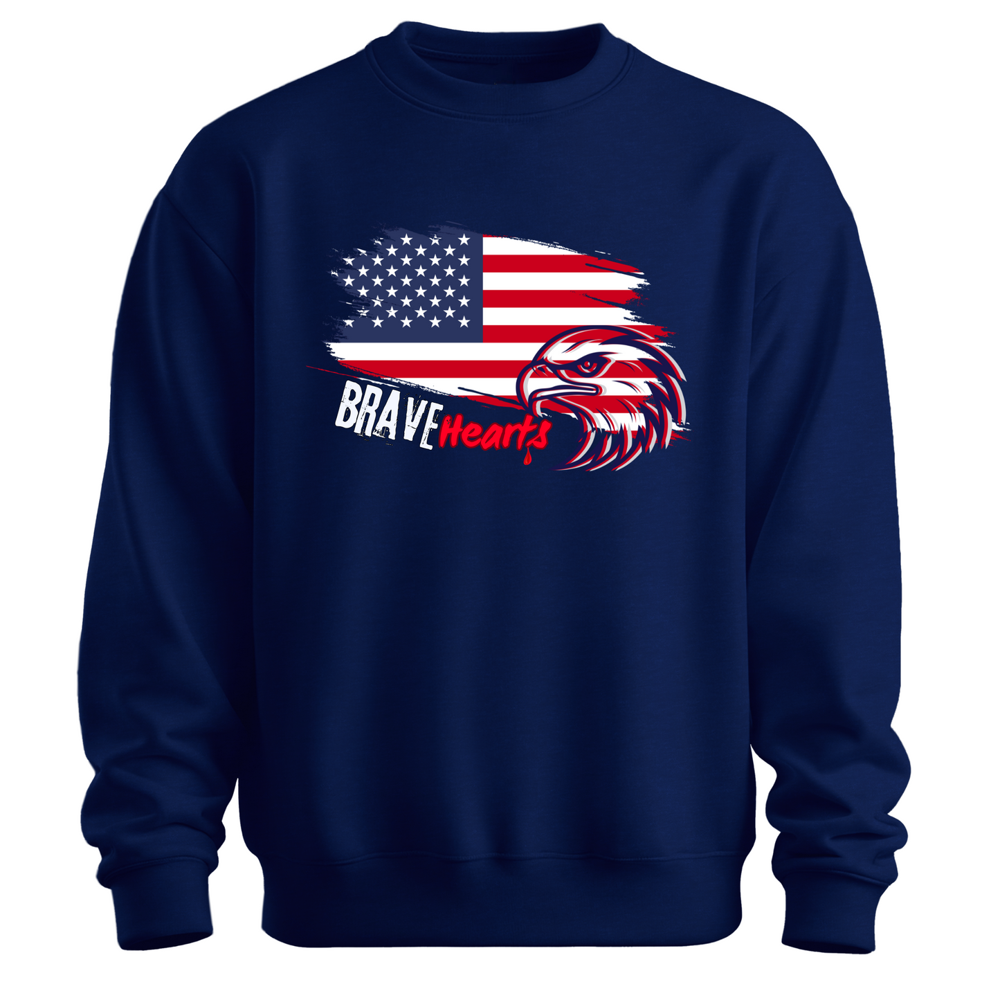 Brave Hearts – Patriot Hawk Sweatshirt