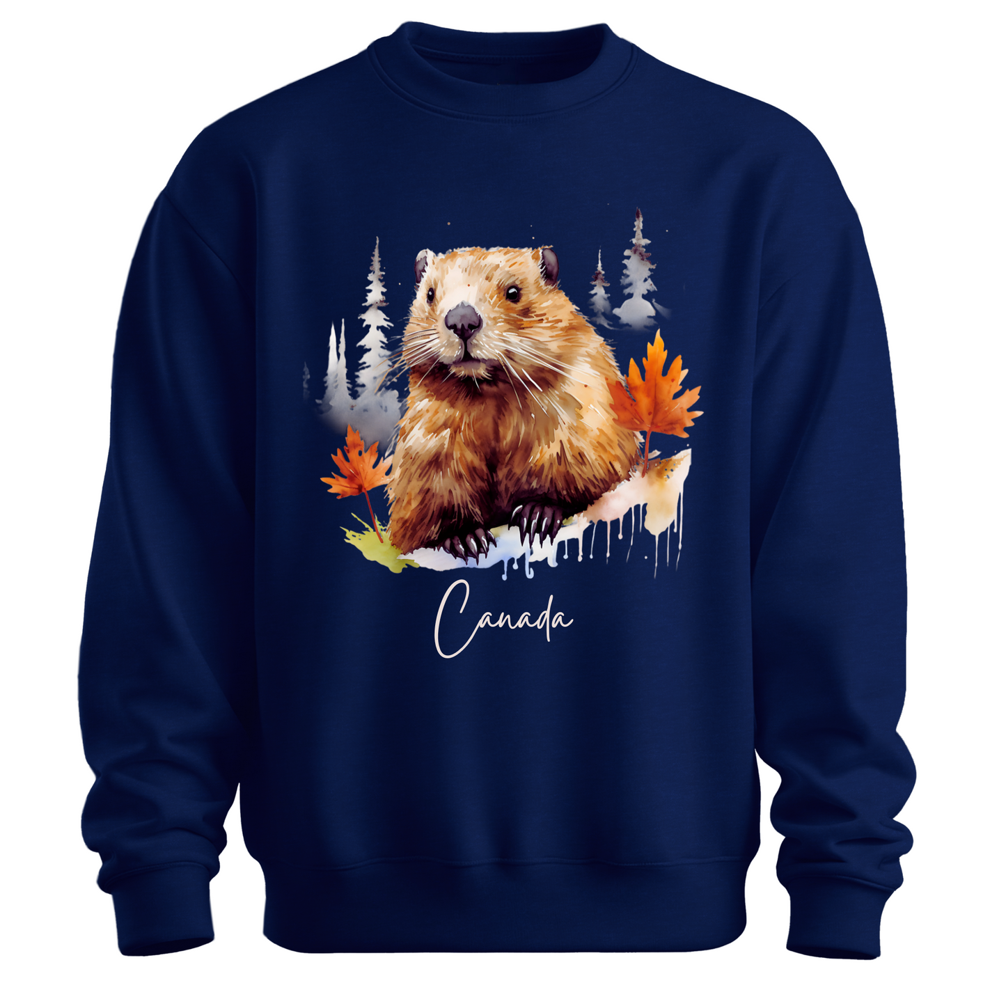 Hamster Explorer: Canada Adventure Unisex Sweatshirt