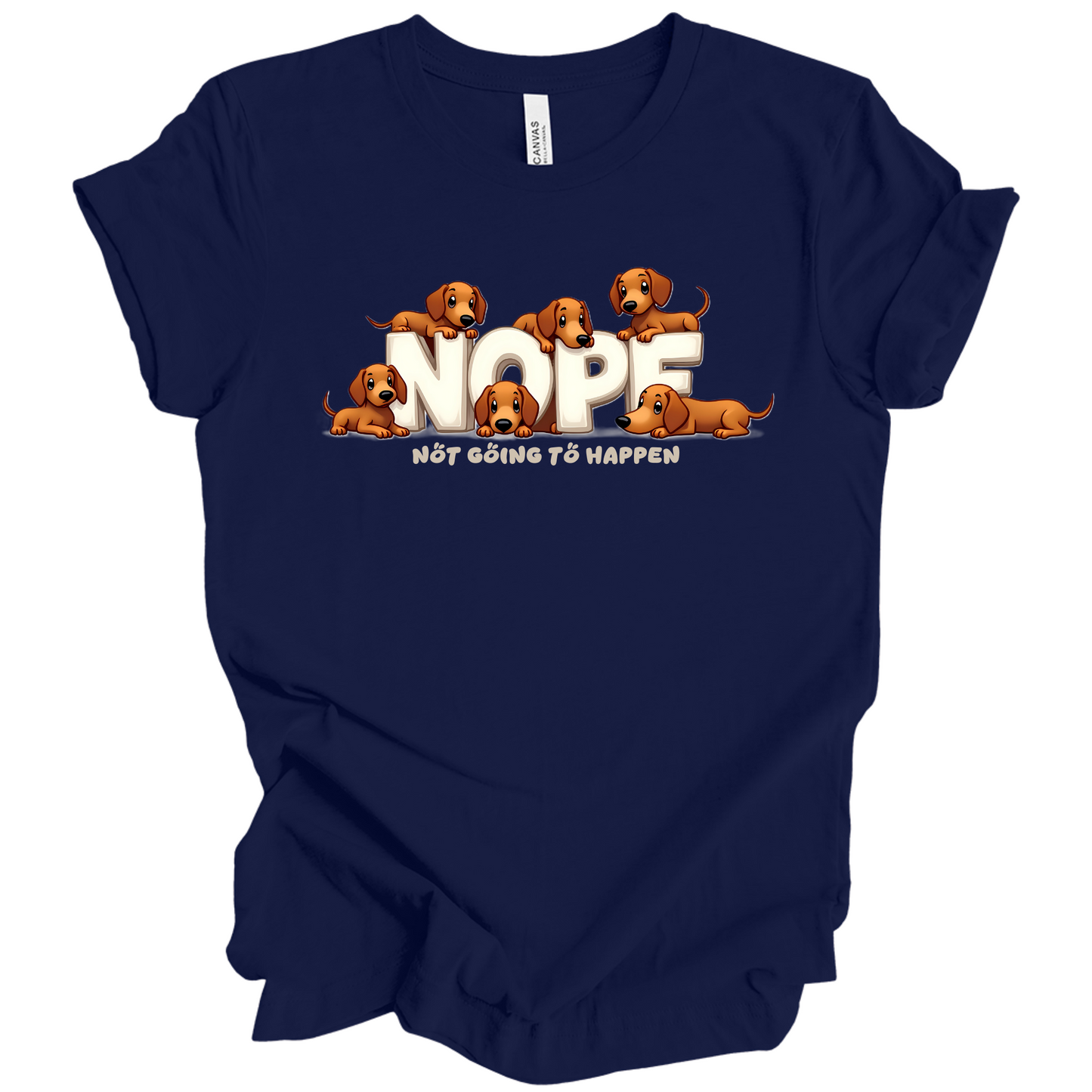 Dachshund NOPE Tee