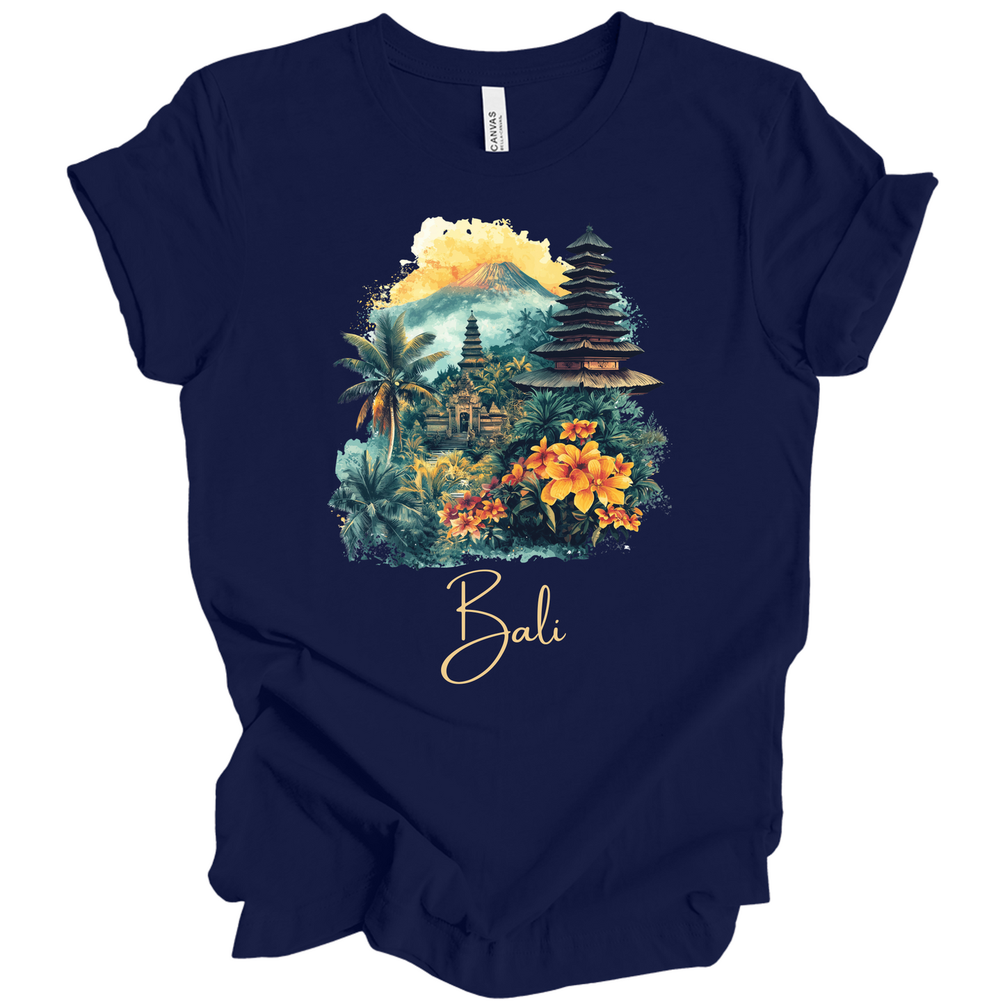 Bali Escape: Island Vibes, Timeless Comfort Unisex T-Shirt