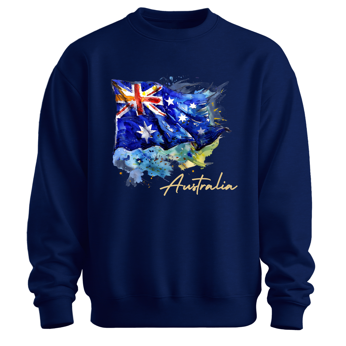 Aussie Pride Artistic Flag Sweatshirt