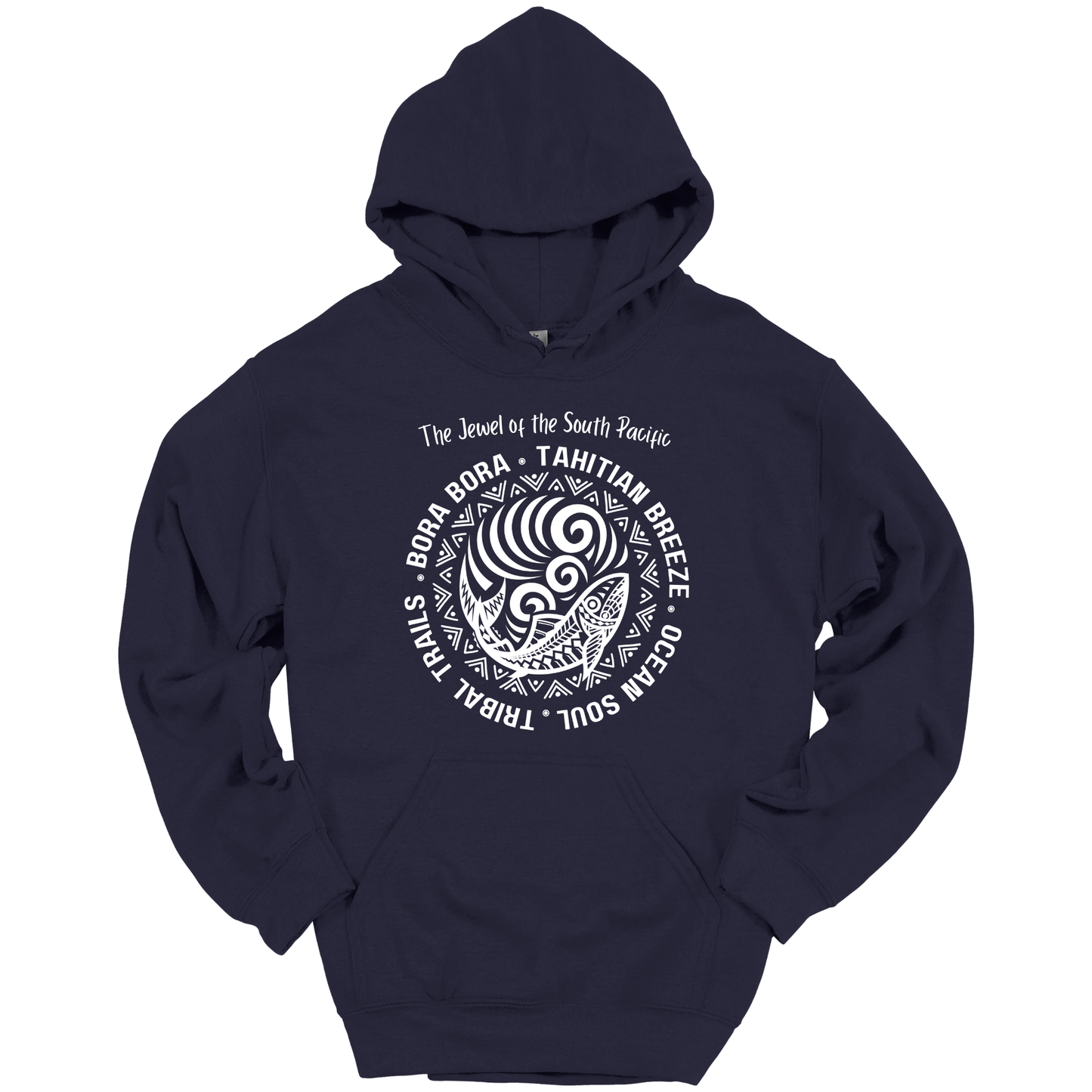 Island Spirit – Polynesian Tribal Hoodie