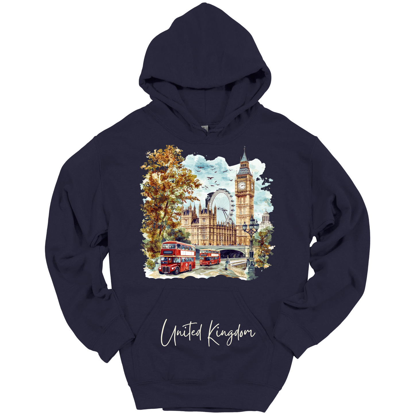 London Landmarks Explorer Hoodie