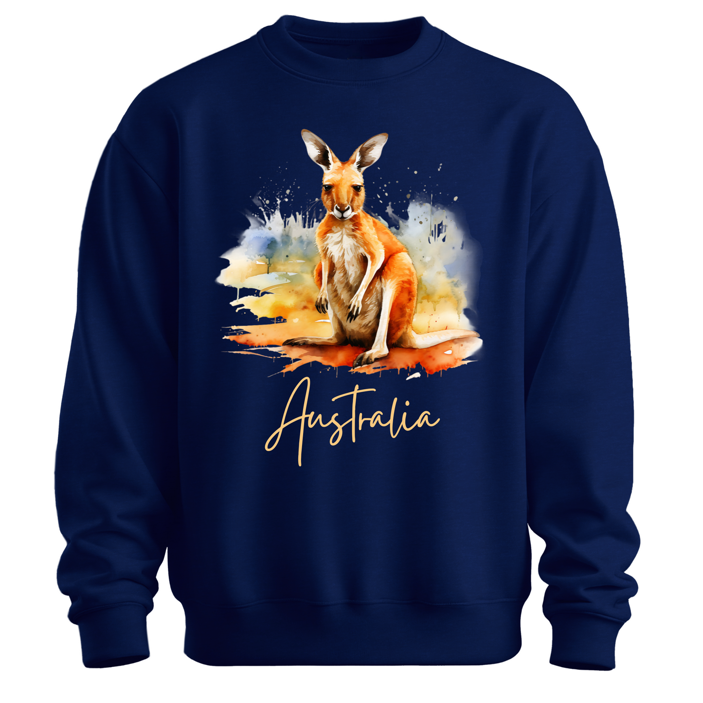 Aussie Hopper Kangaroo Travel Sweatshirt
