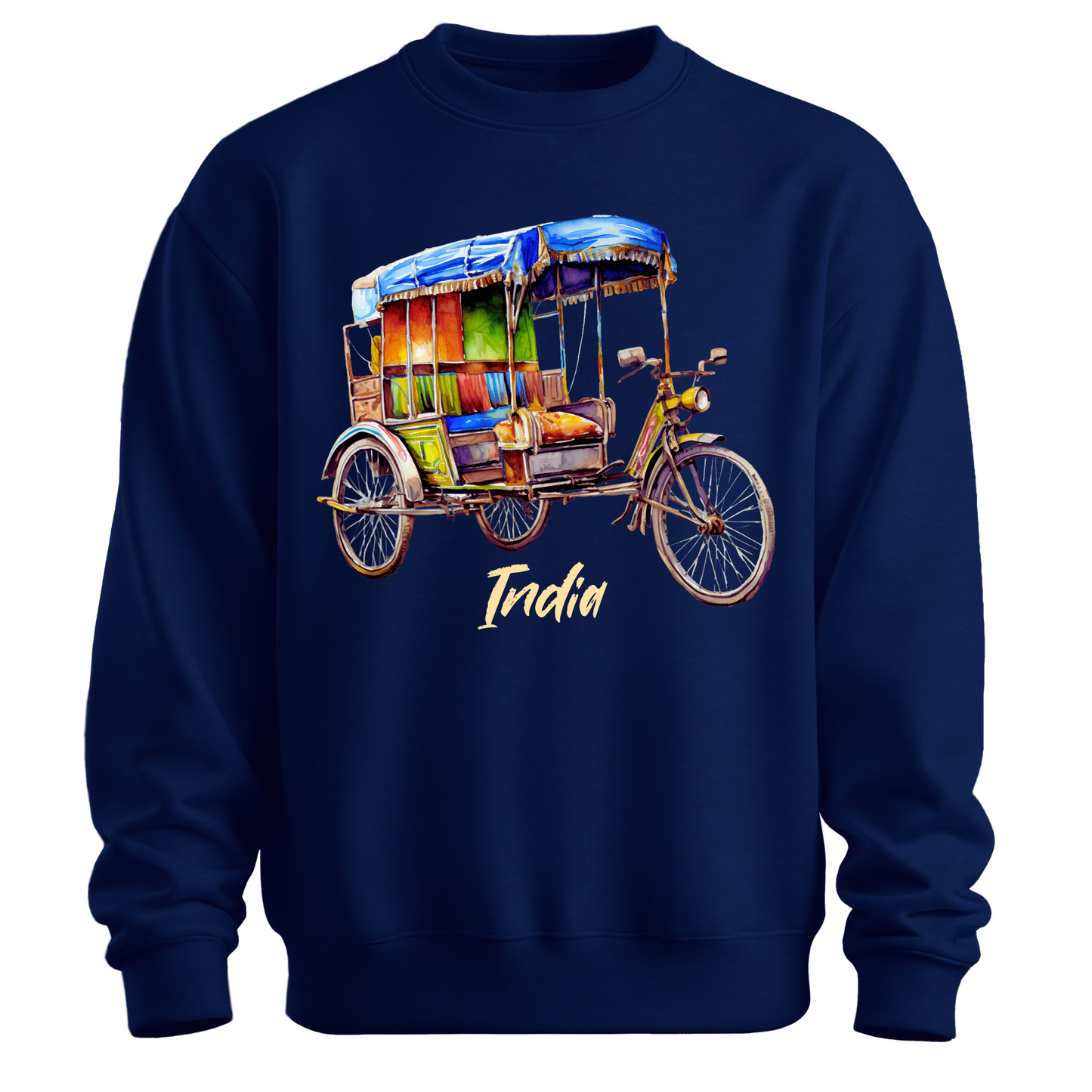 Rickshaw Rides: Explore India Sweatshirt