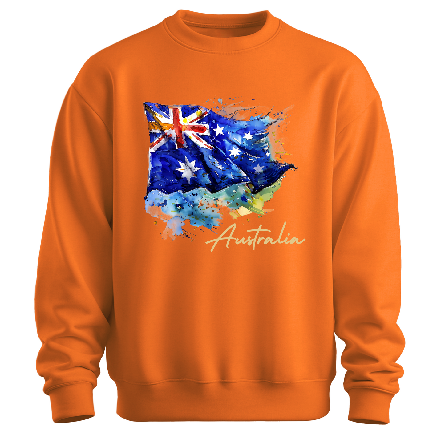 Aussie Pride Artistic Flag Sweatshirt