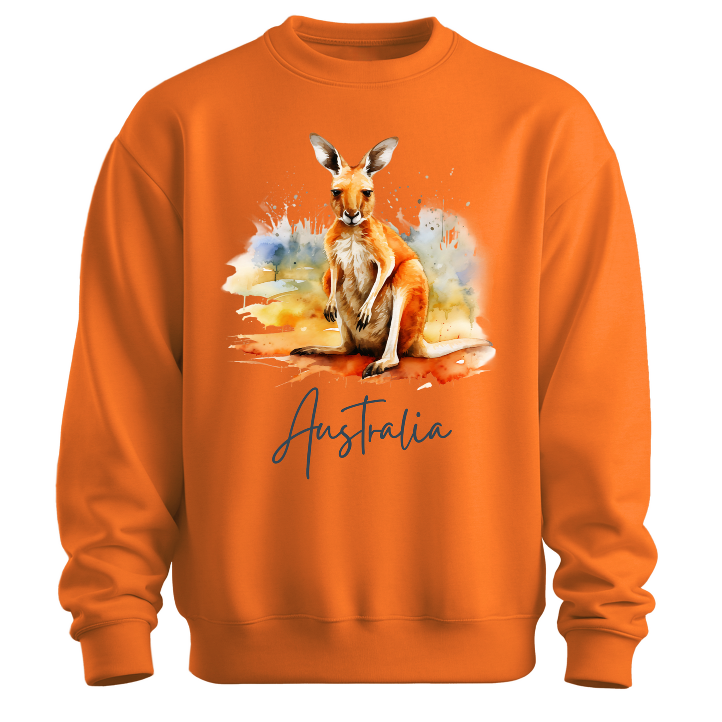 Aussie Hopper Kangaroo Travel Sweatshirt