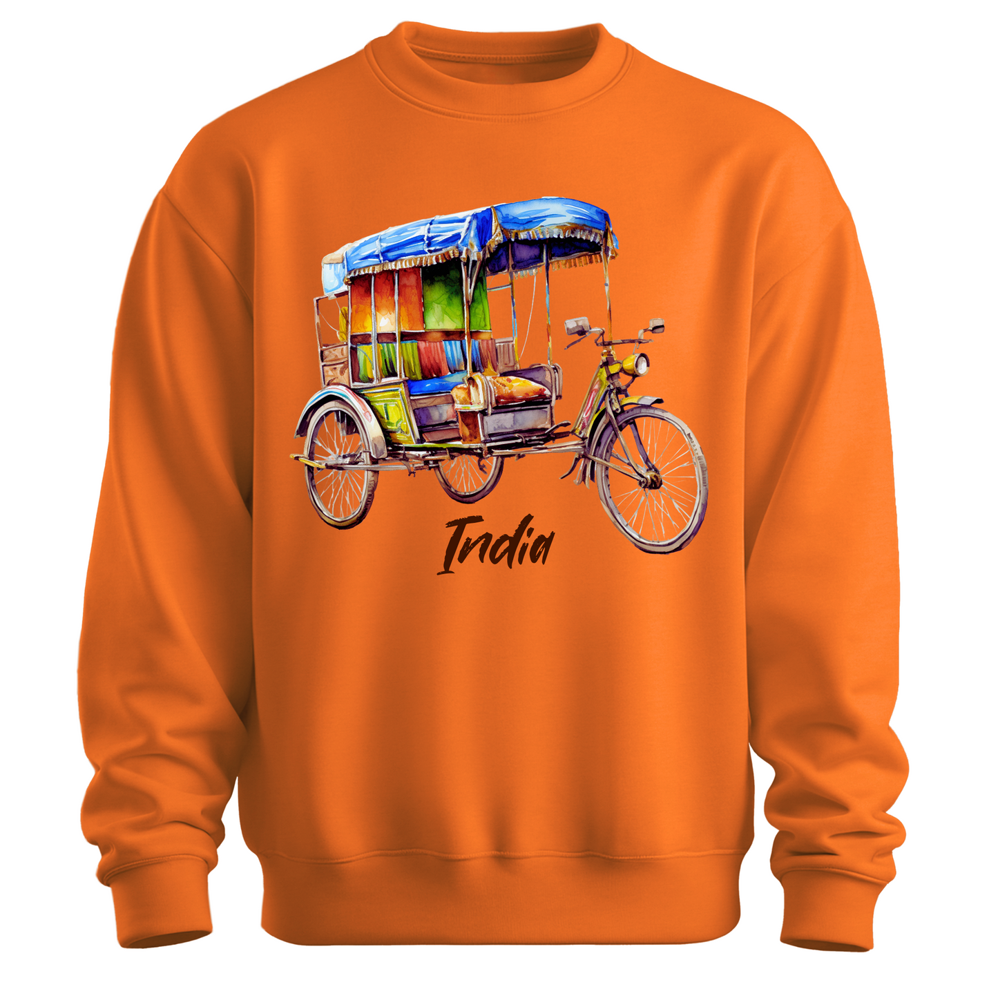 Rickshaw Rides: Explore India Sweatshirt