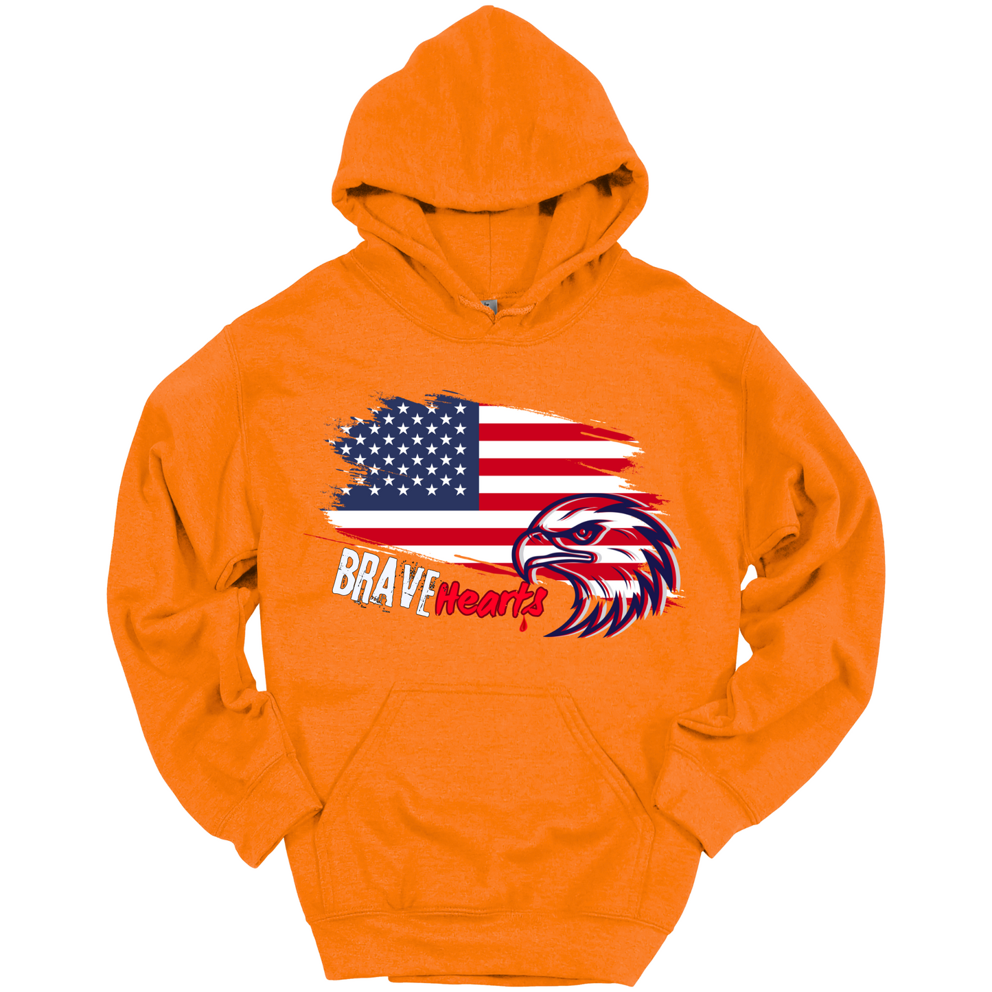 Brave Hearts – Patriot Hawk Hoodie