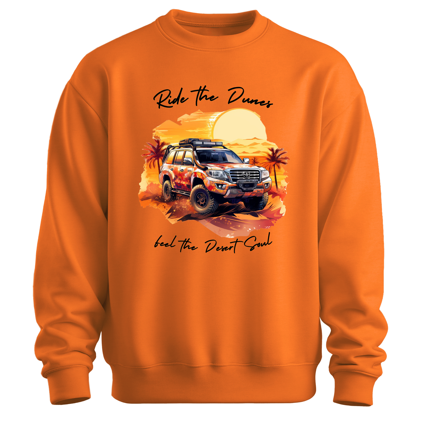 Desert Dreams: Dubai Safari Adventure Sweatshirt