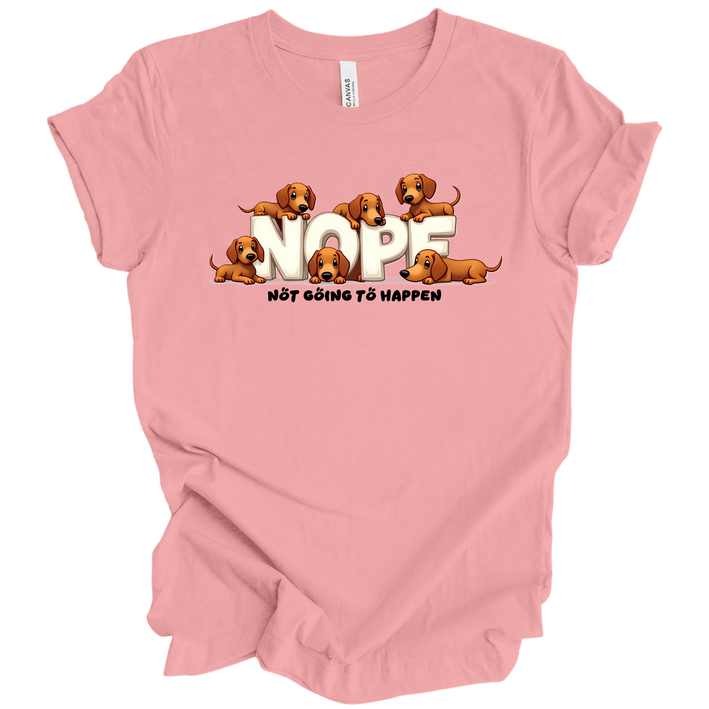 Dachshund NOPE Tee