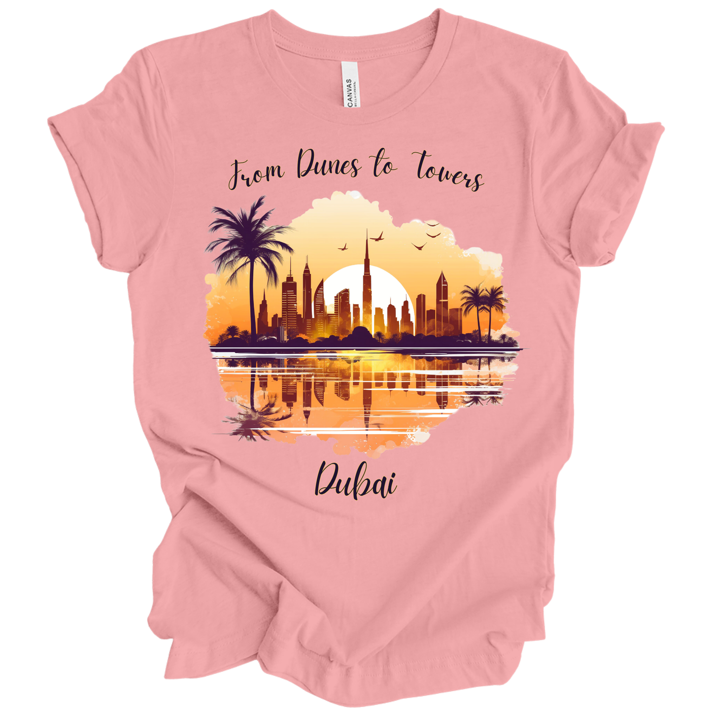 From Dunes to Towers: Dubai Adventure Tee