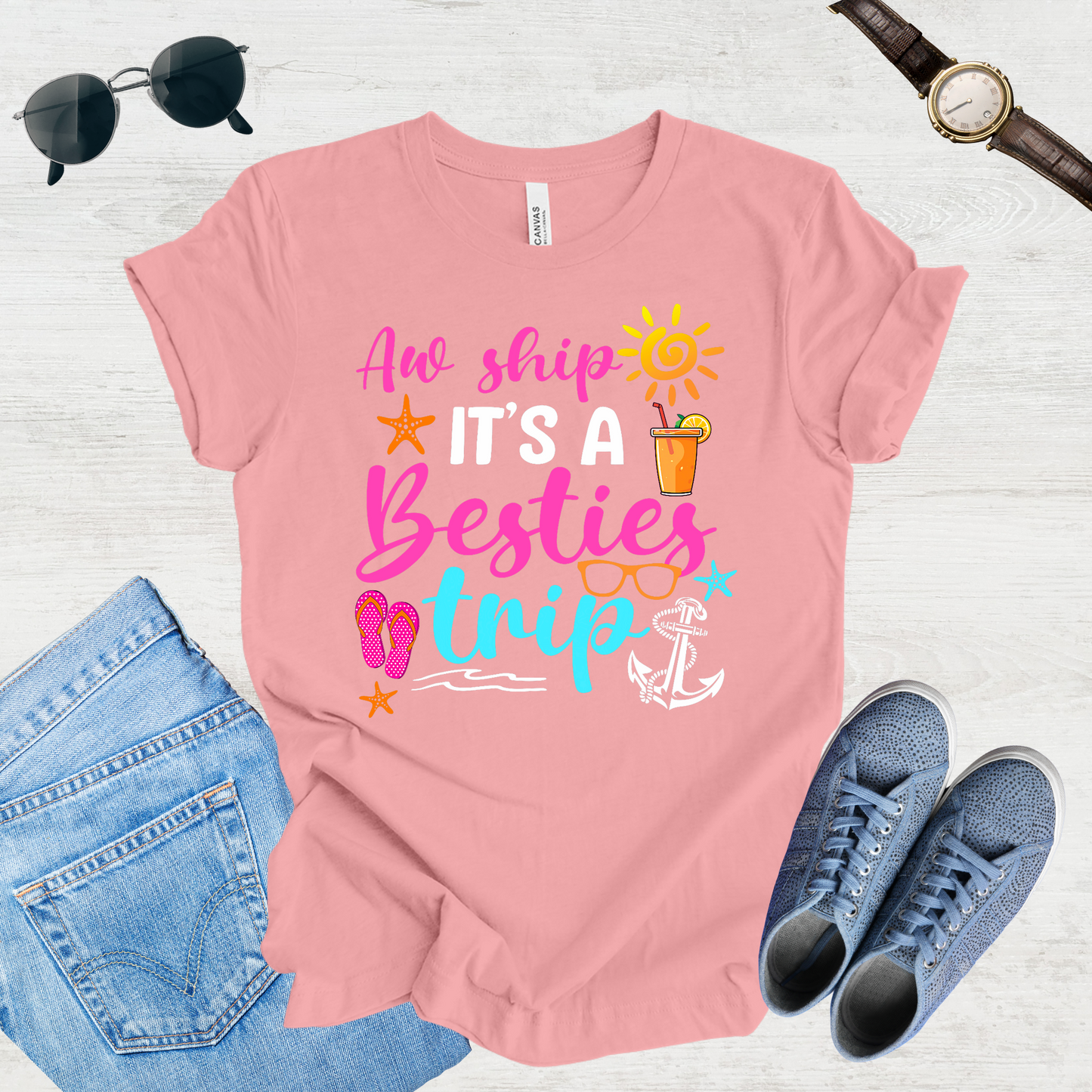 Besties on Tour – Girls Trip Tee