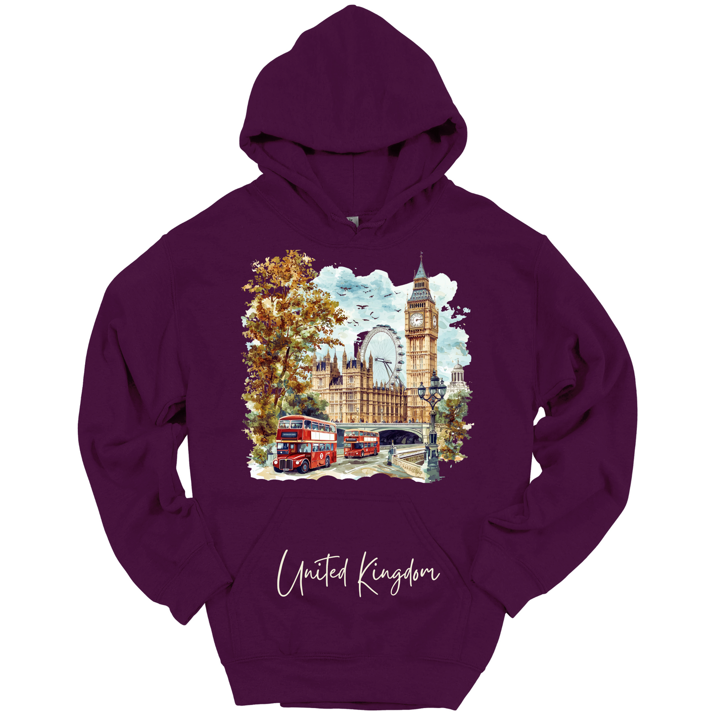 London Landmarks Explorer Hoodie