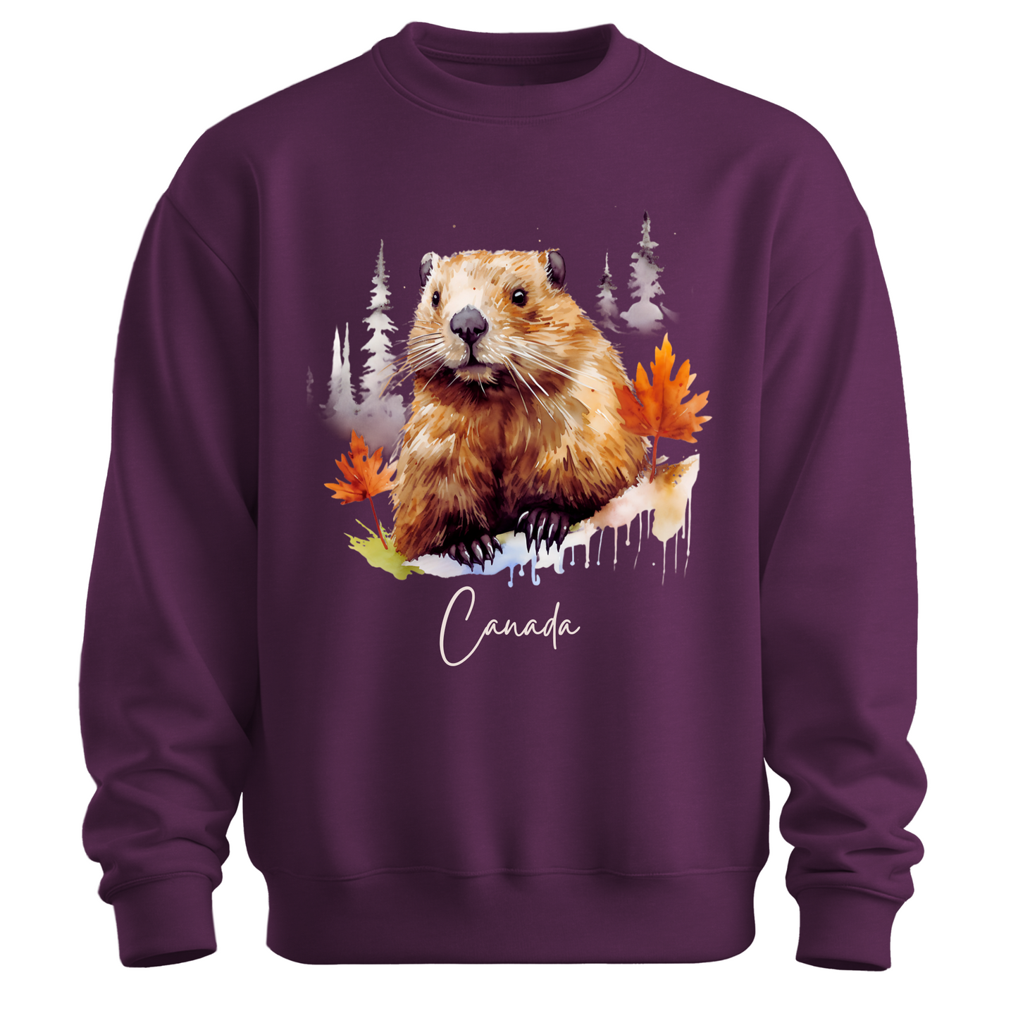 Hamster Explorer: Canada Adventure Unisex Sweatshirt