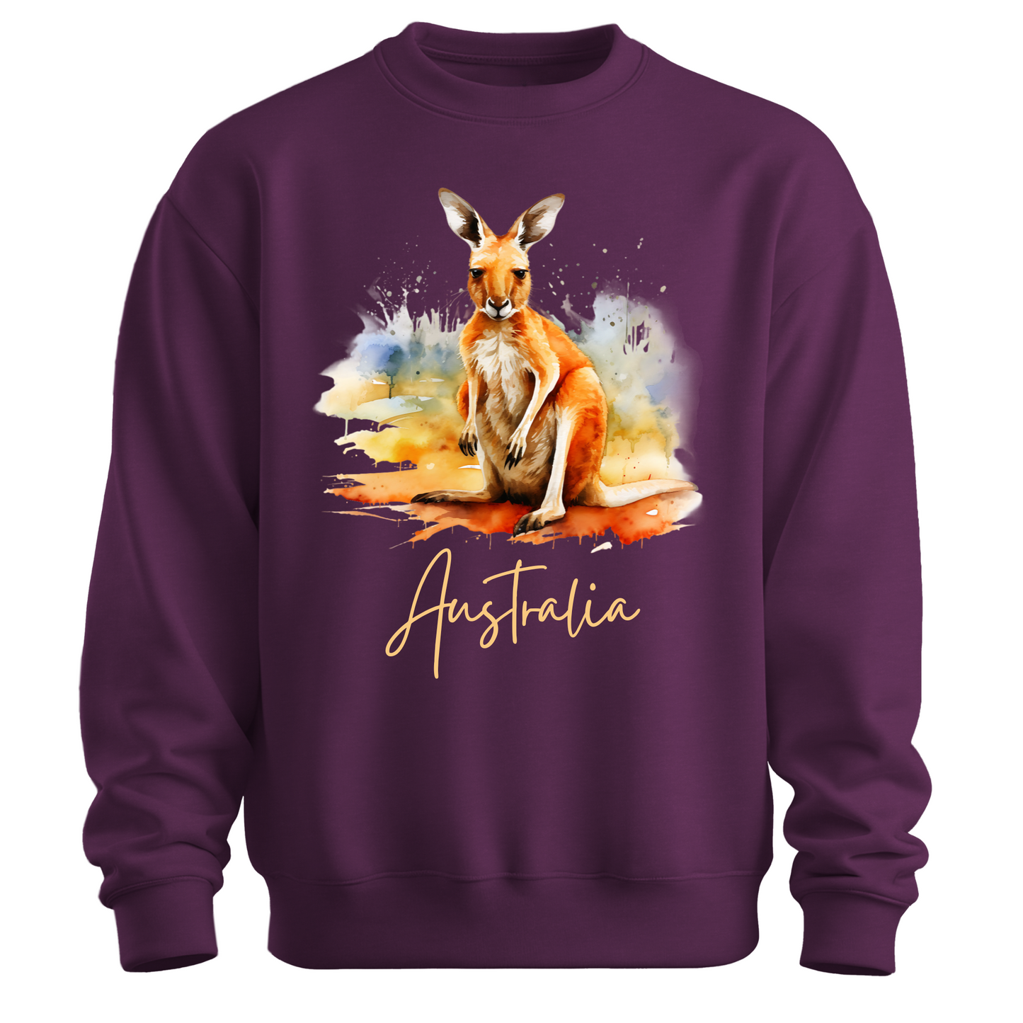 Aussie Hopper Kangaroo Travel Sweatshirt