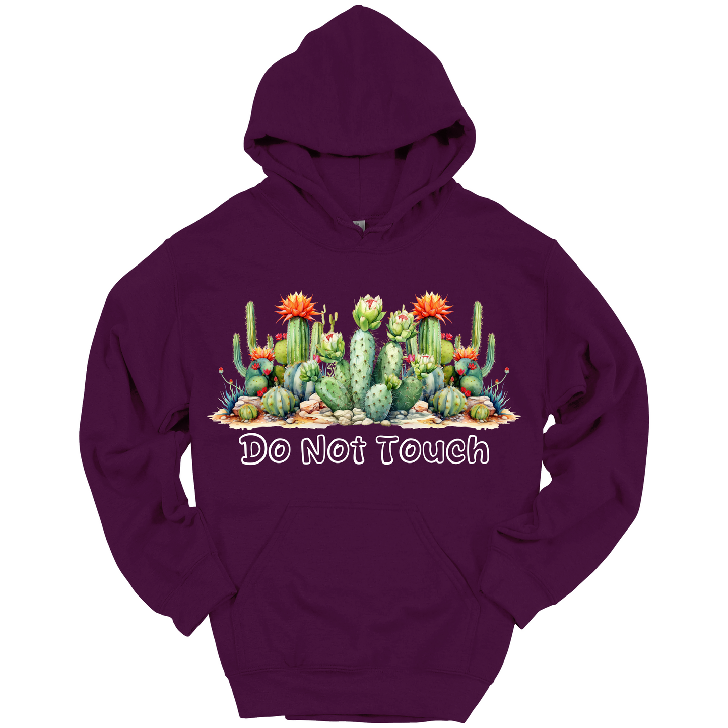 Do Not Touch – Sassy Cactus Hoodie