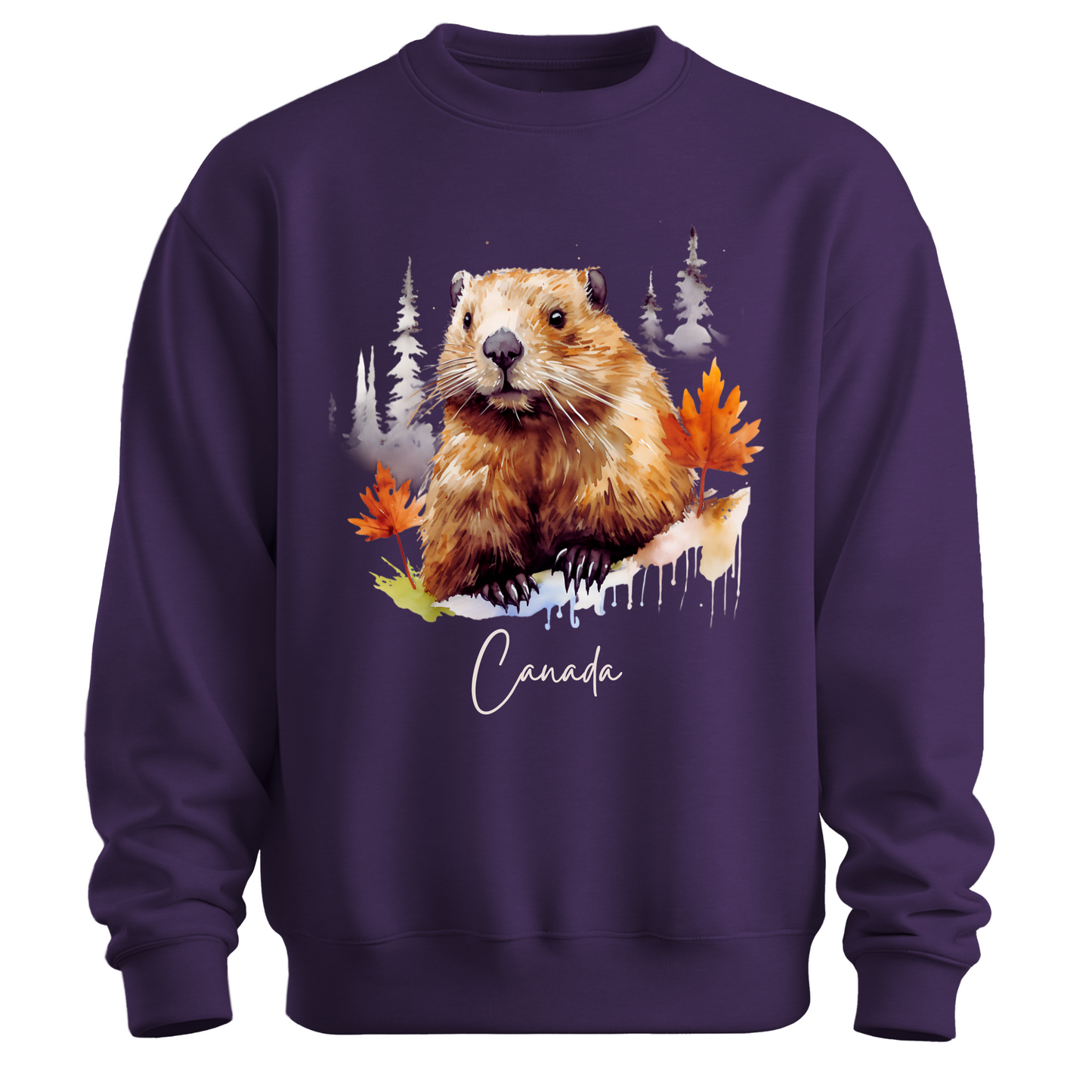Hamster Explorer: Canada Adventure Unisex Sweatshirt