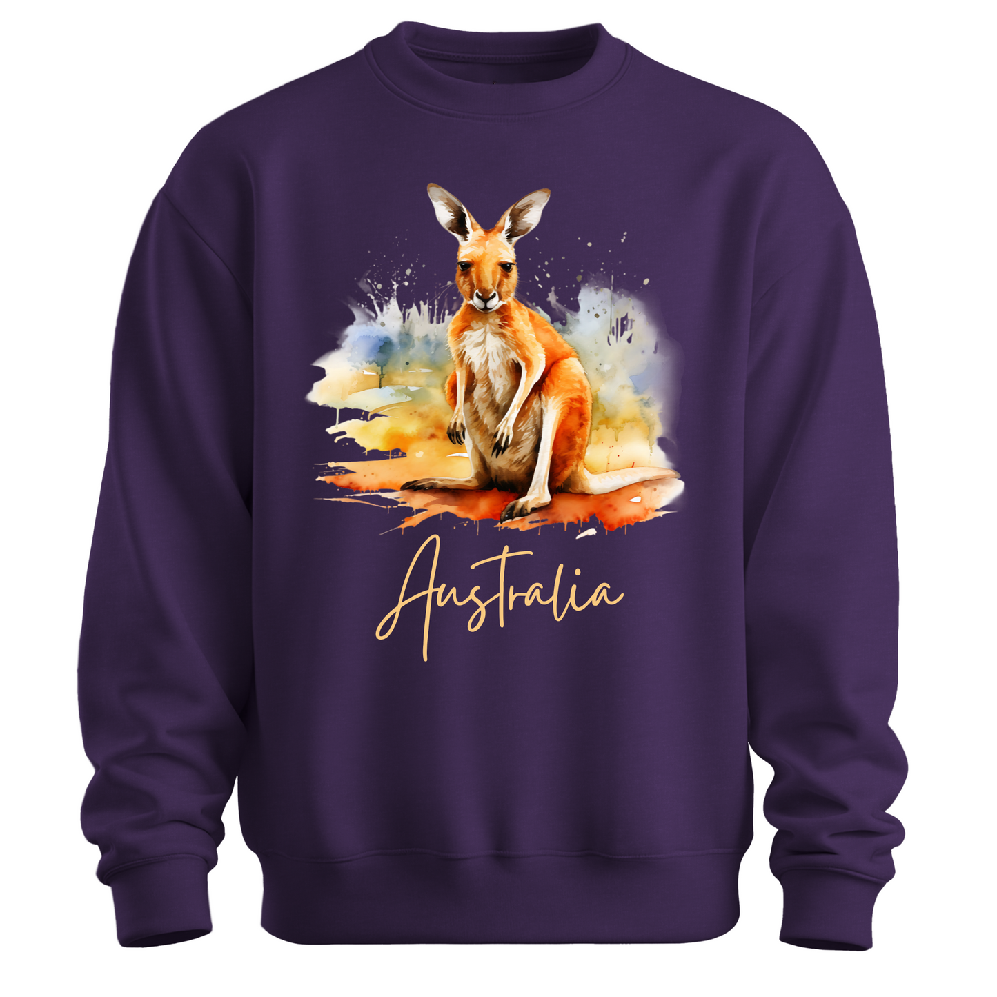 Aussie Hopper Kangaroo Travel Sweatshirt